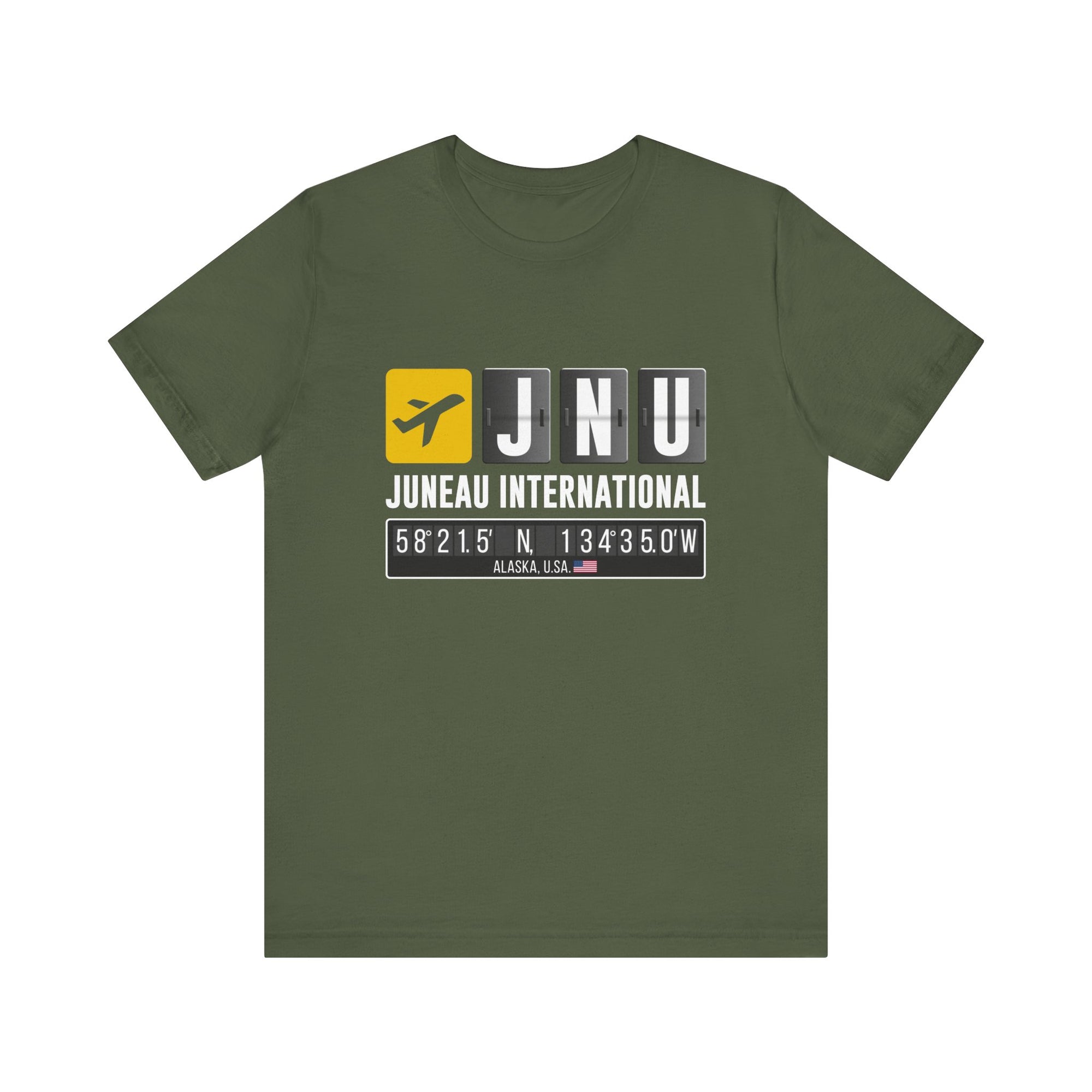 JNU Juneau International Airport - Unisex Jersey Tee