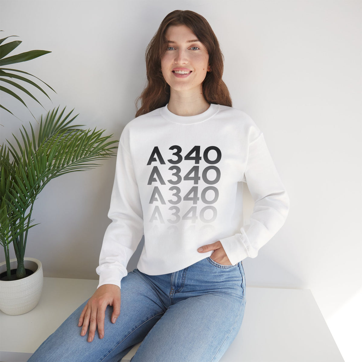 Airbus A340  -  Crewneck Sweatshirt