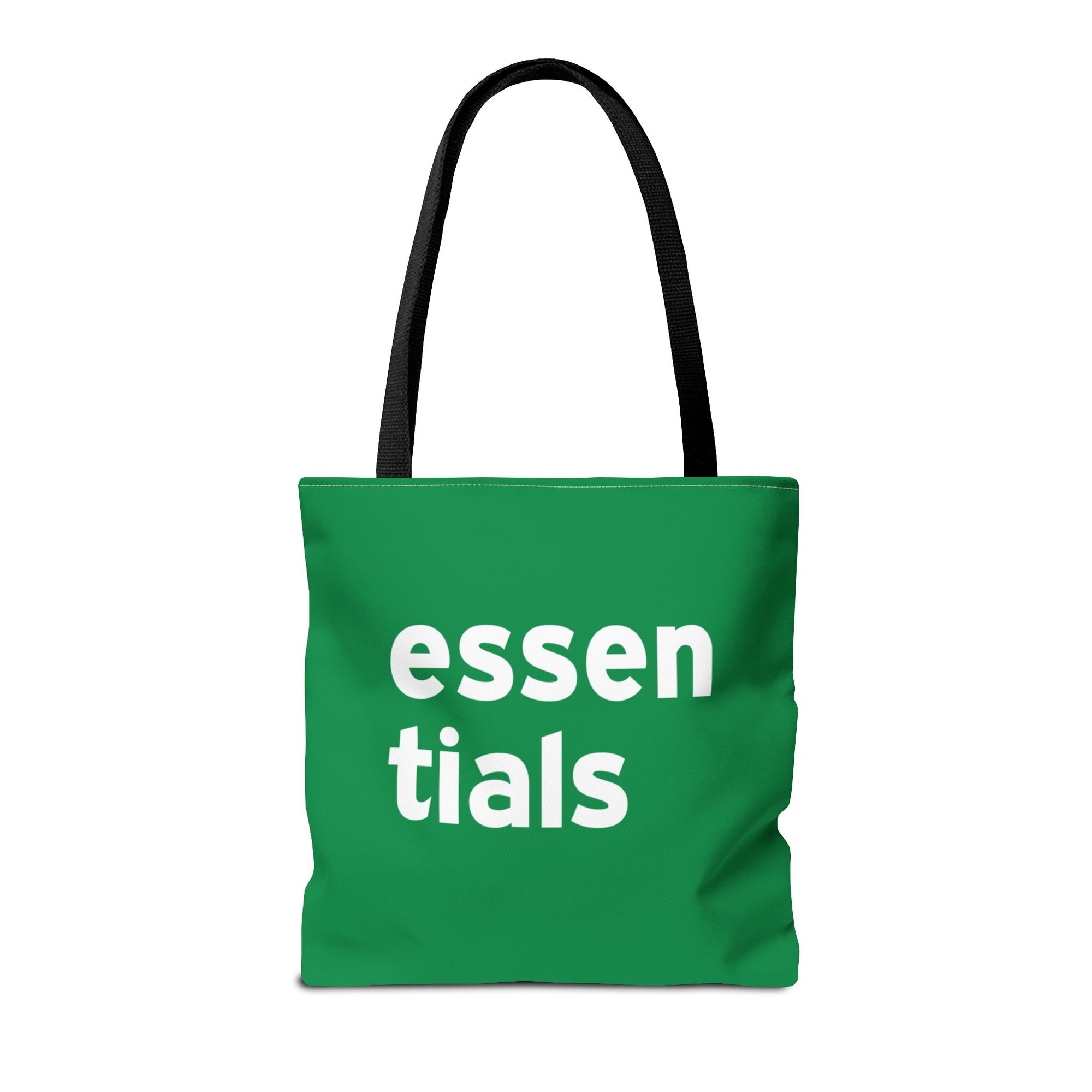 Essentials Tote Bag — Printed Green Travel Tote