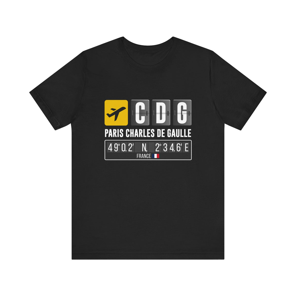CDG Charles De Gaulle - Unisex Jersey Tee