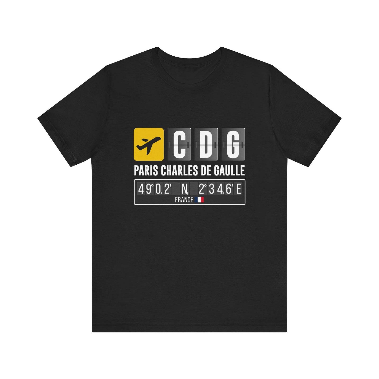 CDG Charles De Gaulle - Unisex Jersey Tee