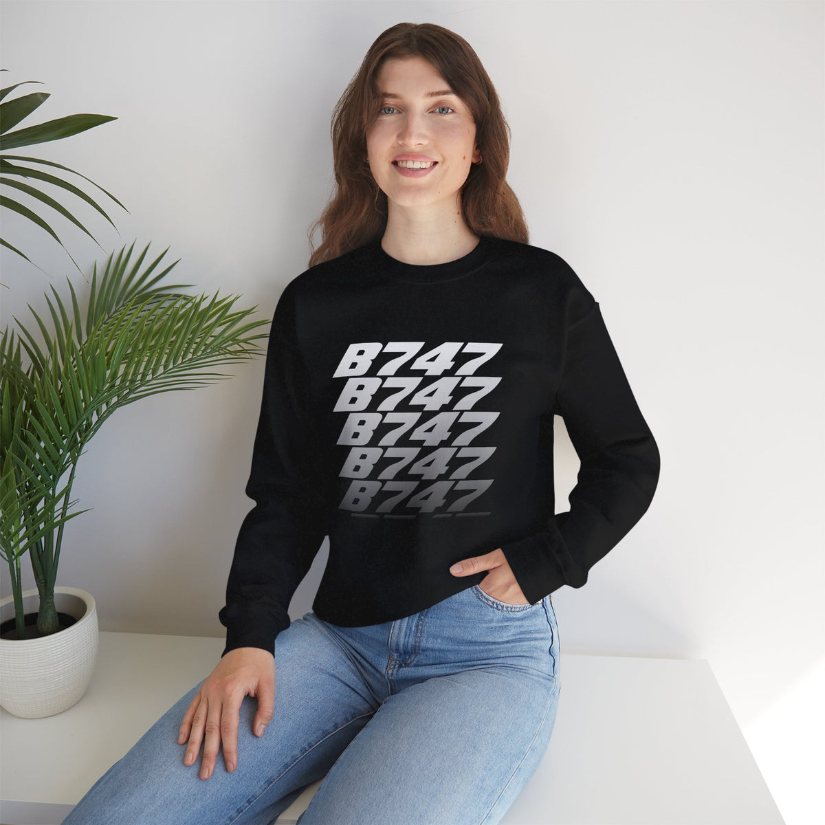 Boeing 747  -  Crewneck Sweatshirt