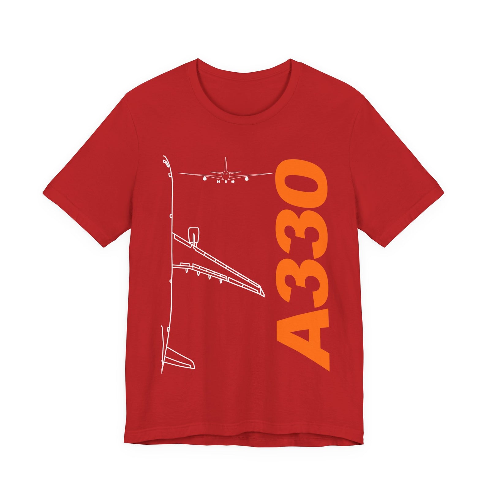 Airbus A330 Unisex Jersey Tee - Perfect for Aviation Enthusiasts