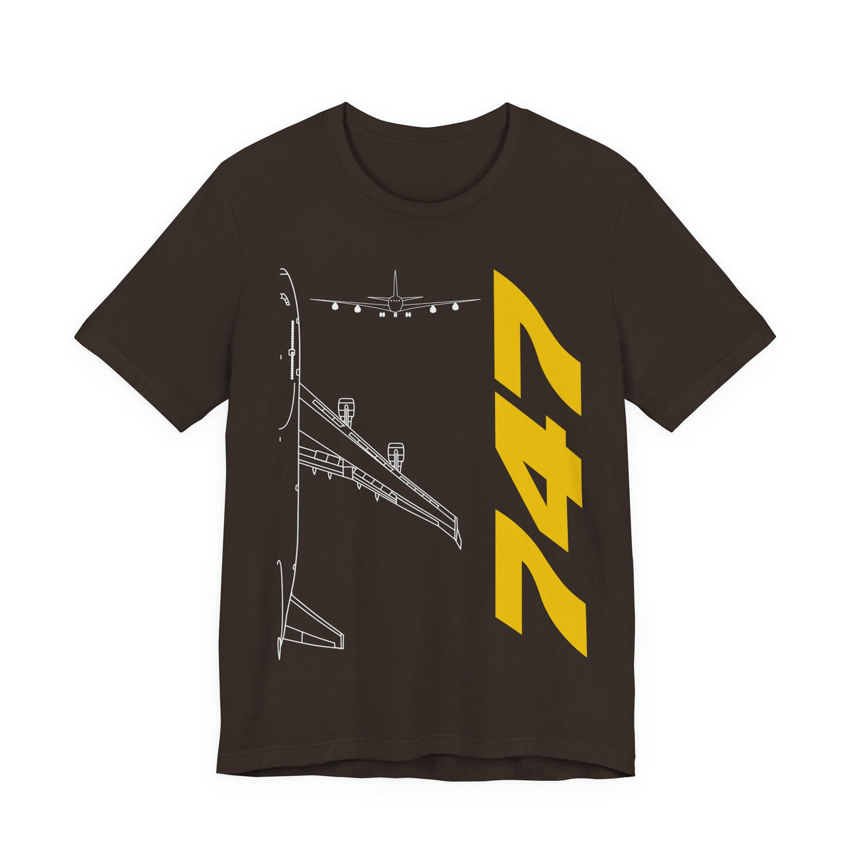 Boeing 747 Unisex Jersey Tee - Perfect for Aviation Enthusiasts