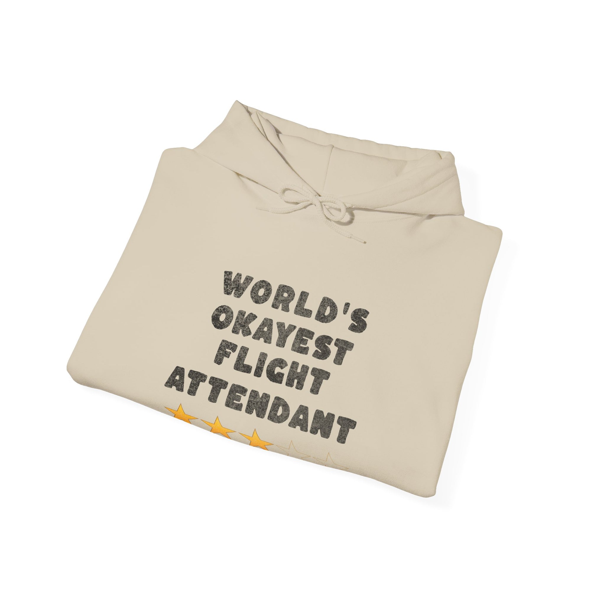 Worlds Okayest Flight Attendant  - Pullover Hoodie