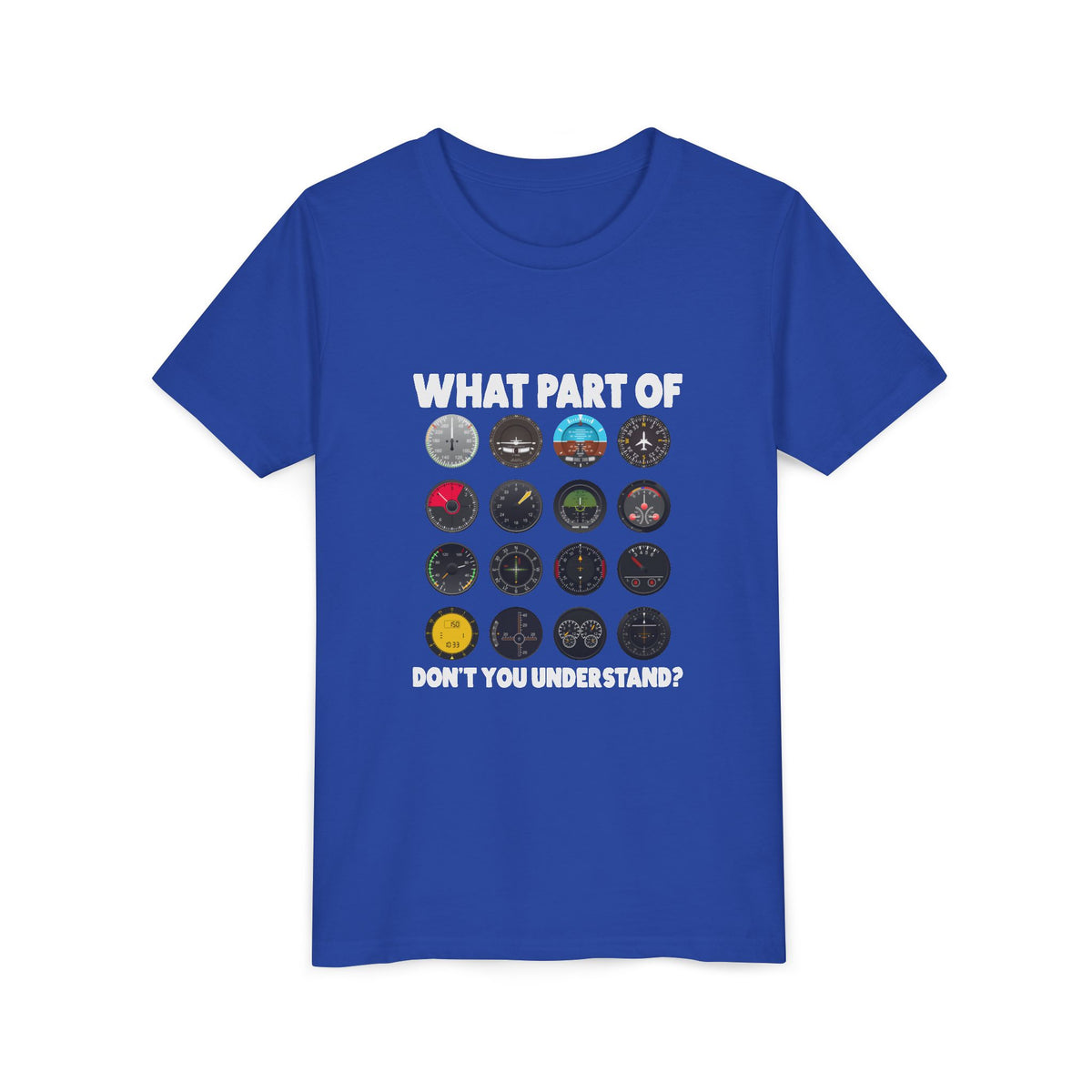 What Part Of Don't You Understand?   - Unisex Youth Short Sleeve Tee