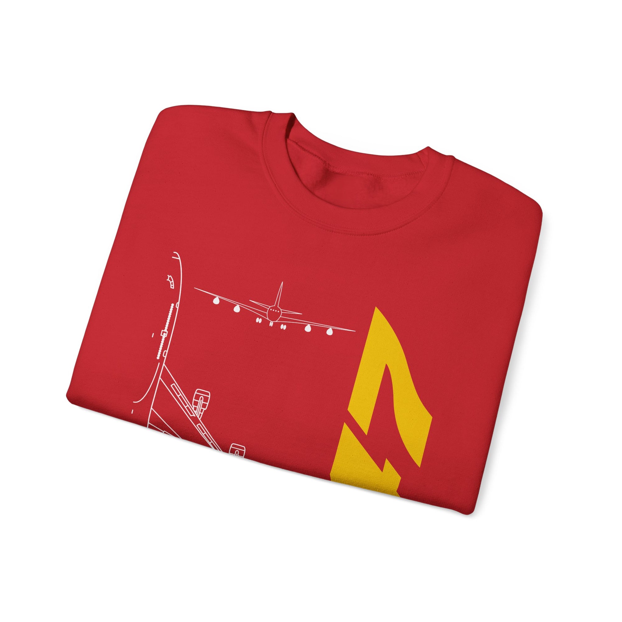 Boeing 747 Crewneck Sweatshirt - Travel Inspiring Cozy Apparel