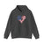 Patriotic Airplanes Heart USA Flag - Pullover Hoodie