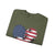 Patriotic Airplanes Heart USA Flag -  Crewneck Sweatshirt