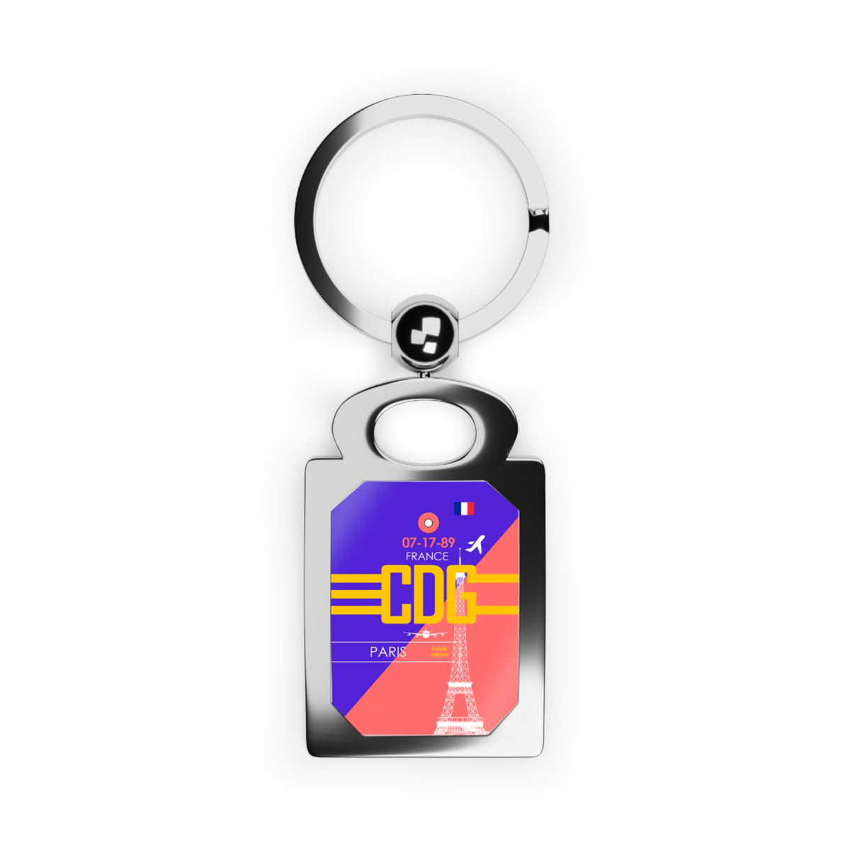 CDG - Rectangle Keyring