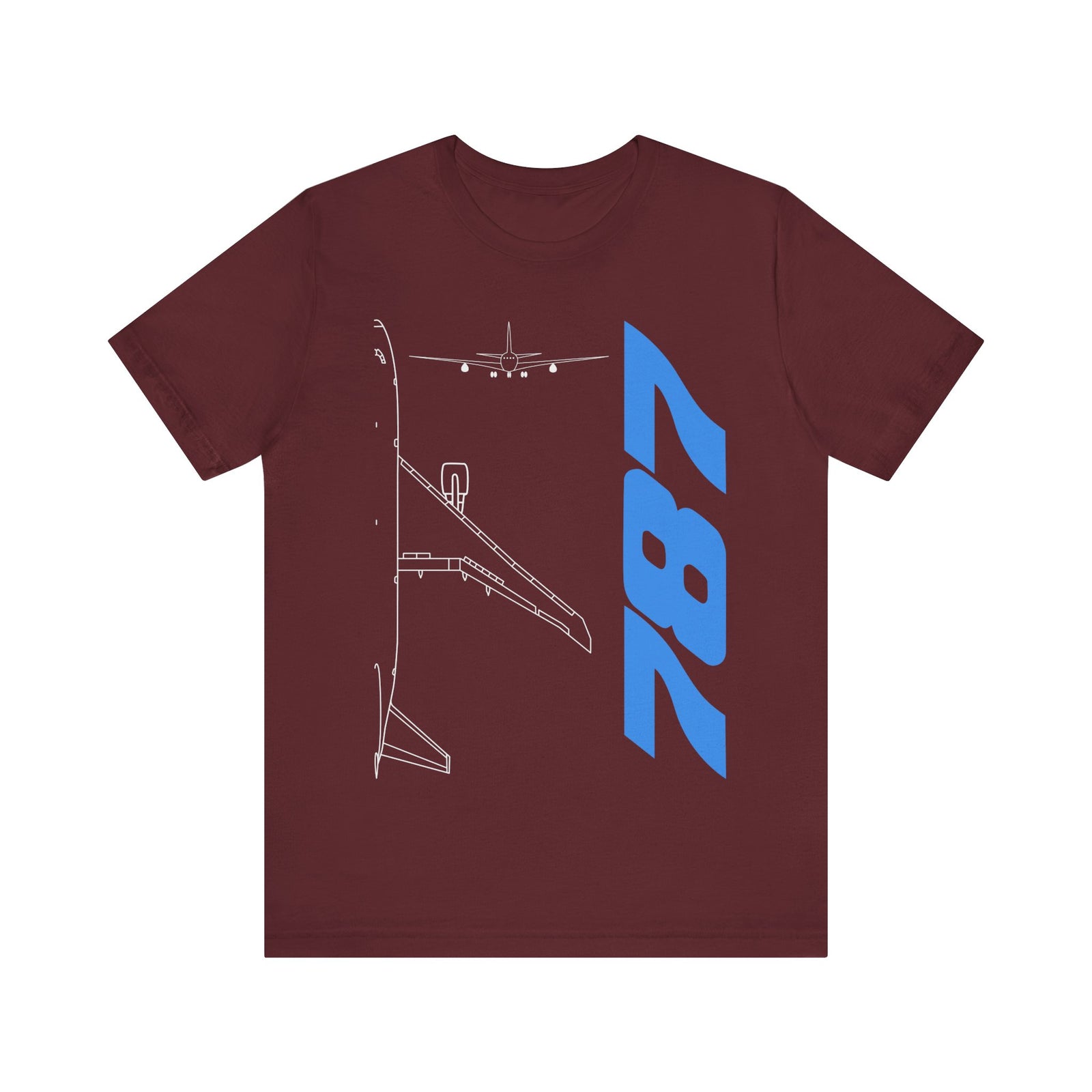 Boeing 787 Unisex Jersey Tee - Perfect for Aviation Enthusiasts