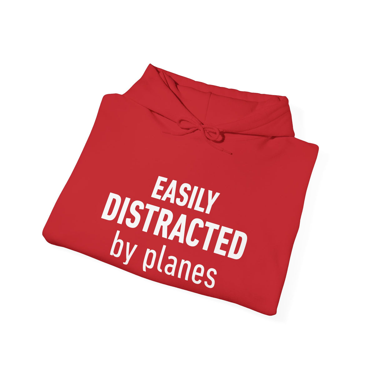 Easily Distracted by Planes - Pullover Hoodie