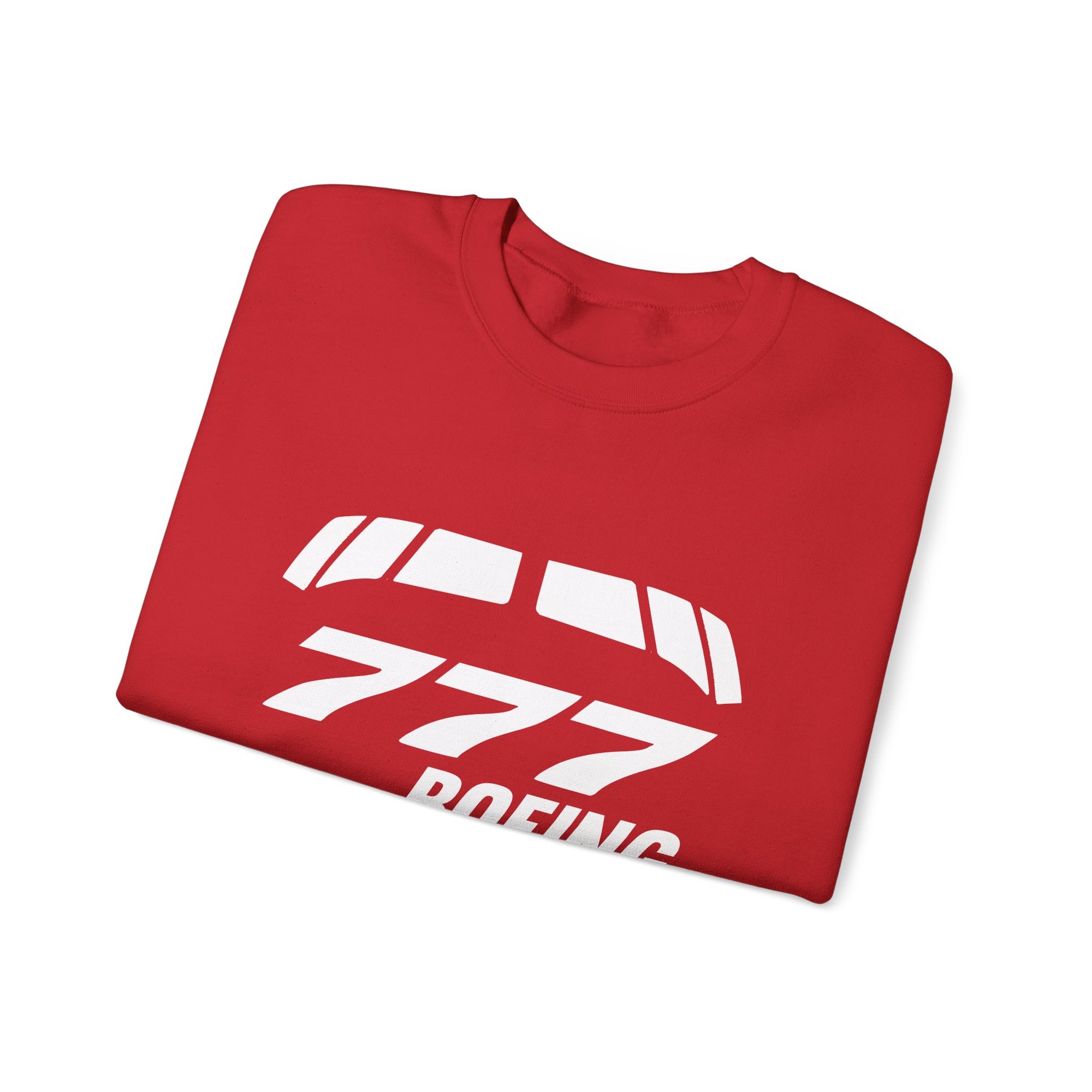 Boeing 777 Windshield Crewneck Sweatshirt - Travel Inspiring Cozy Apparel