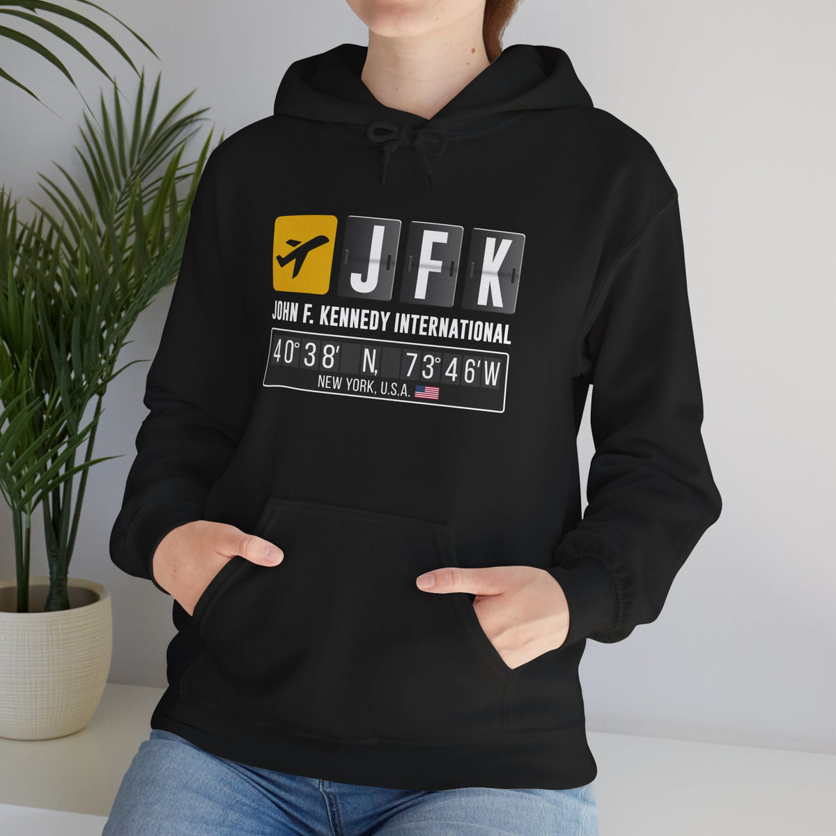 JFK John F. Kennedy International Airport - Pullover Hoodie