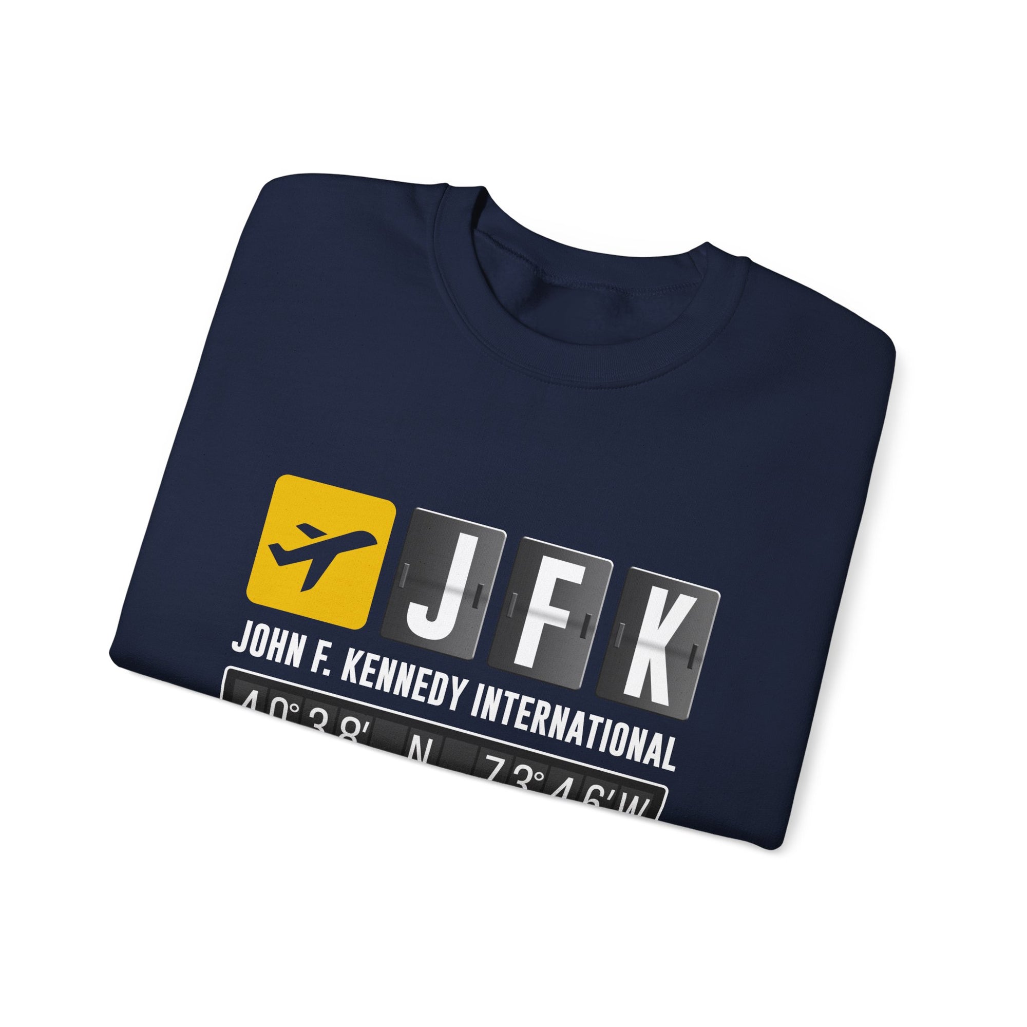 JFK John F. Kennedy International Airport    -  Crewneck Sweatshirt