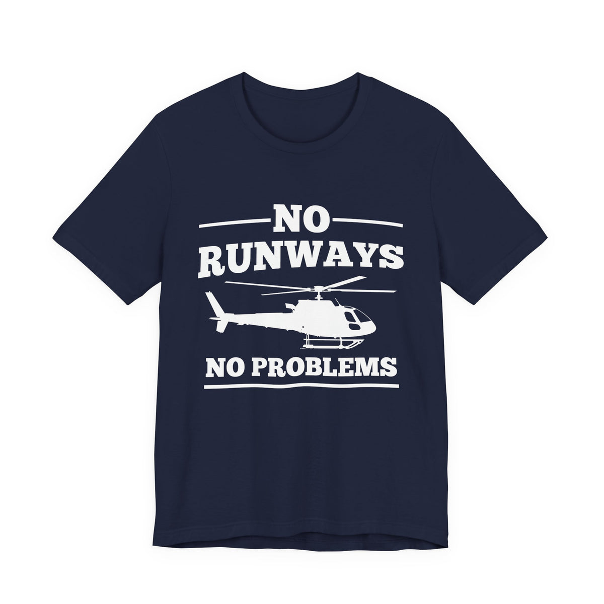 No Runways No Problem Unisex Jersey Tee - Perfect for Aviation Enthusiasts