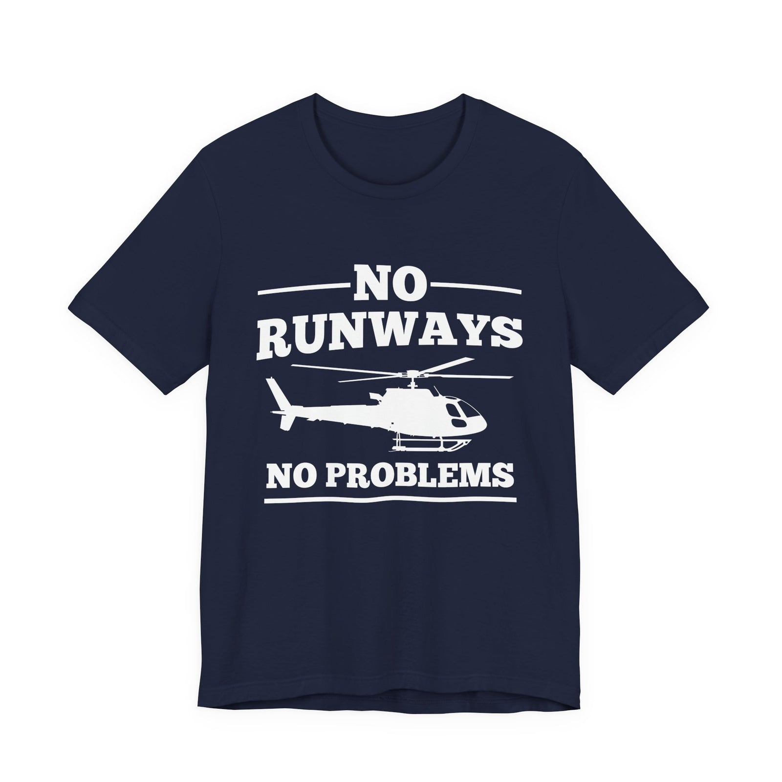 No Runways No Problem Unisex Jersey Tee - Perfect for Aviation Enthusiasts