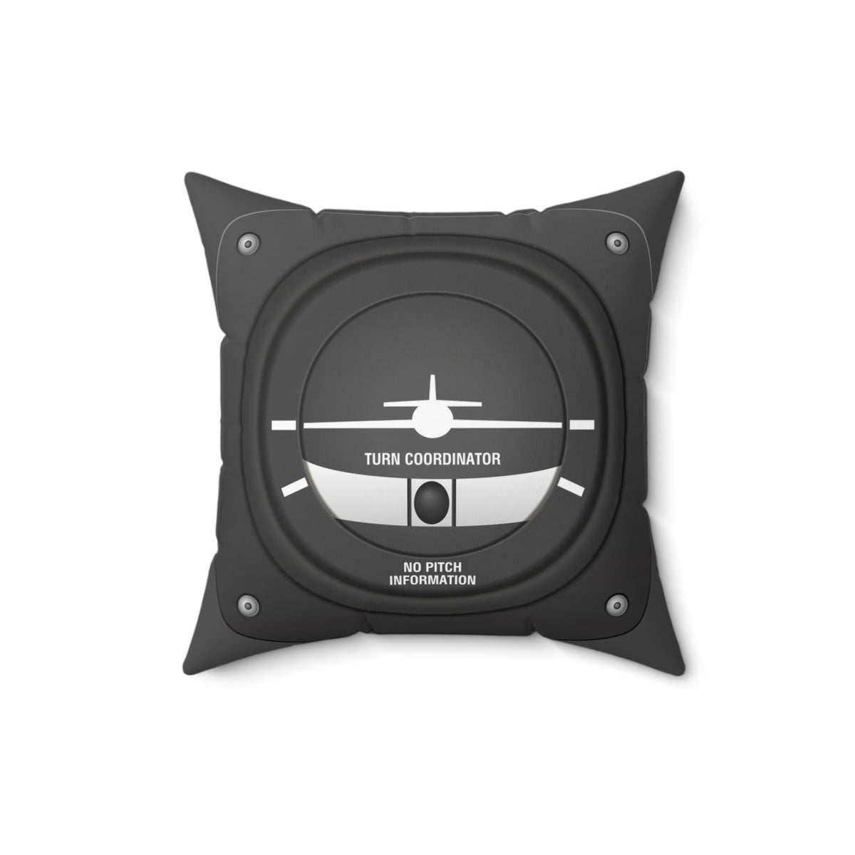 Heading Indicator - Spun Polyester Square Pillow