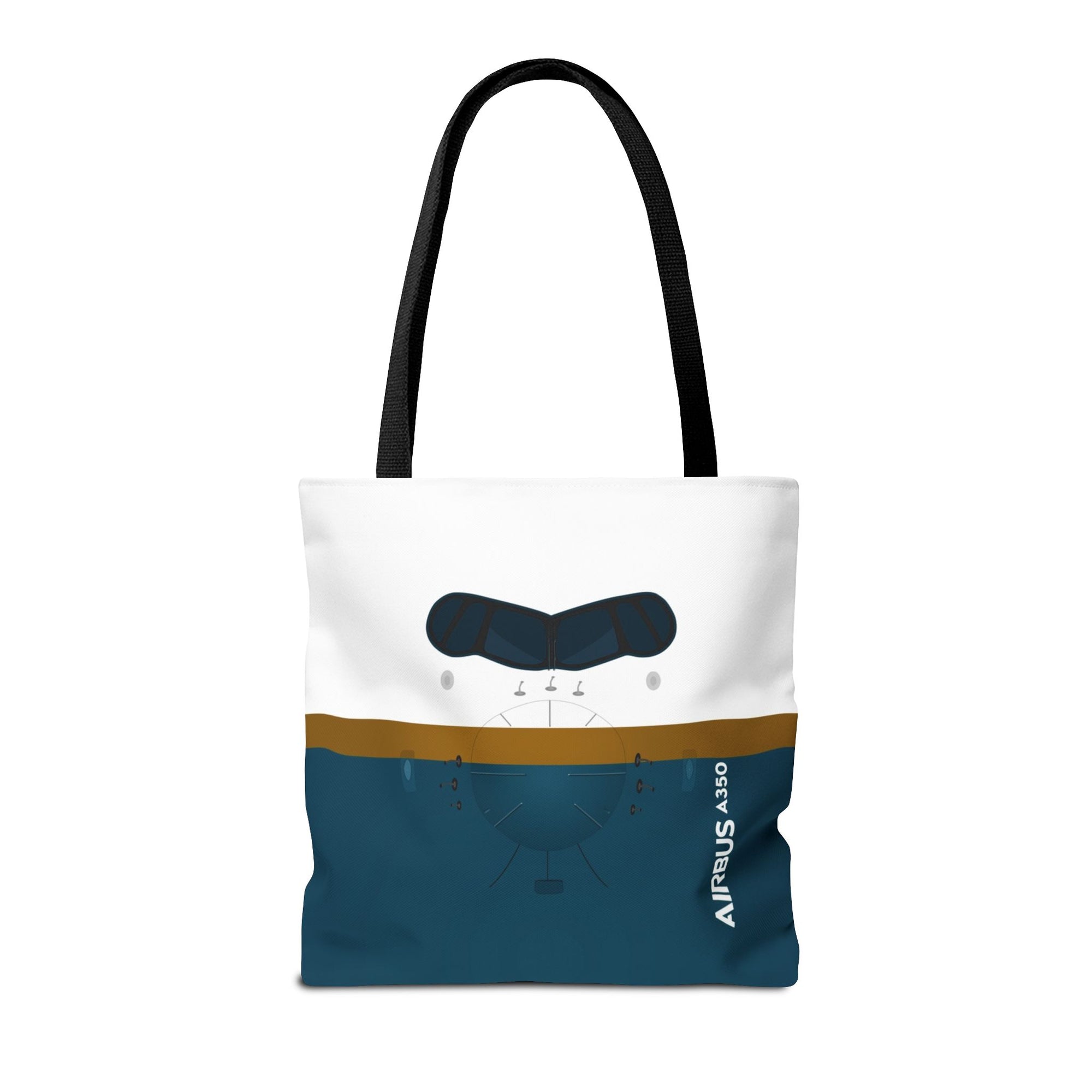 A350 Tote Bag — Printed Green Travel Tote