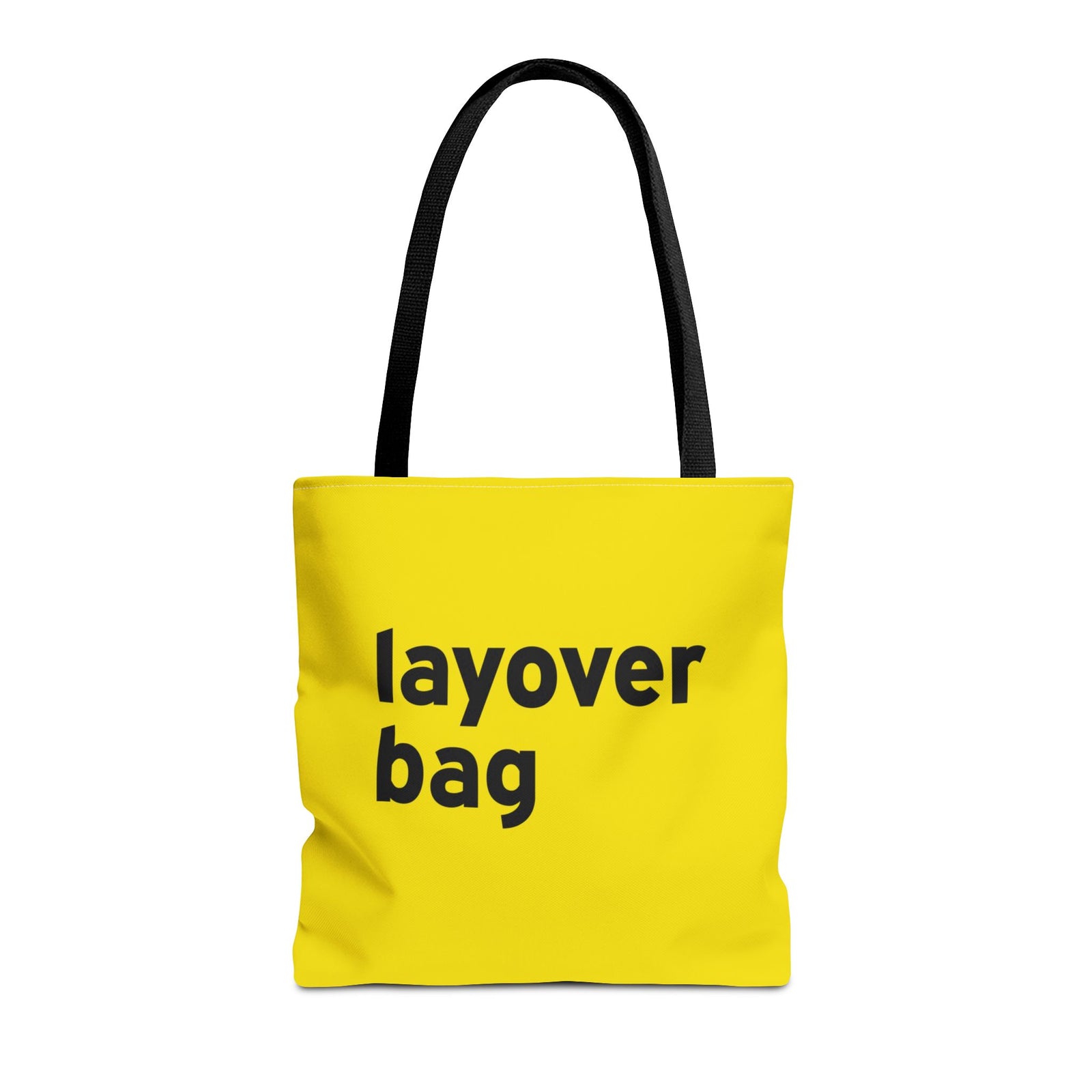 Layover Bag Tote Bag — Printed Green Travel Tote