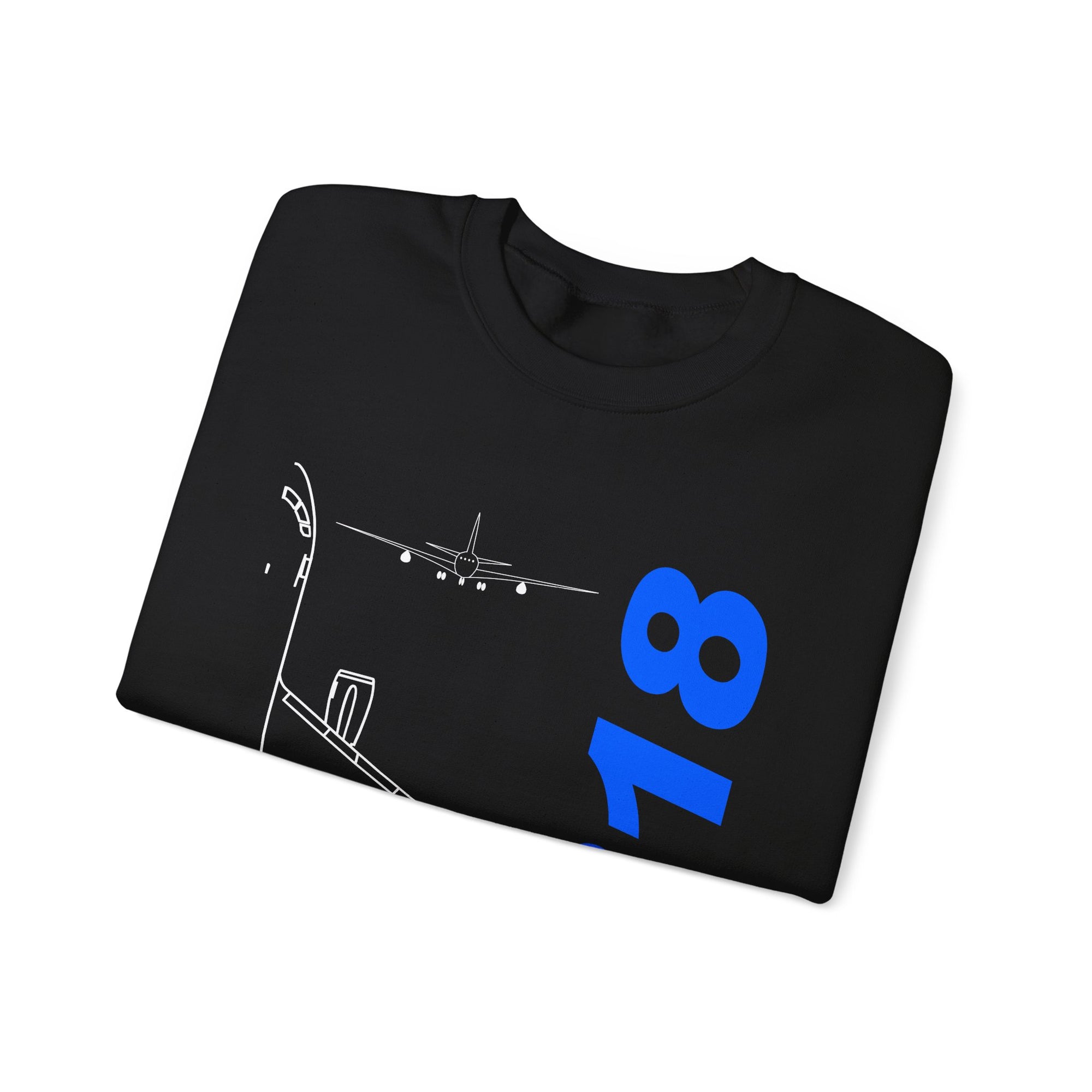 Airbus A318 Crewneck Sweatshirt - Travel Inspiring Cozy Apparel
