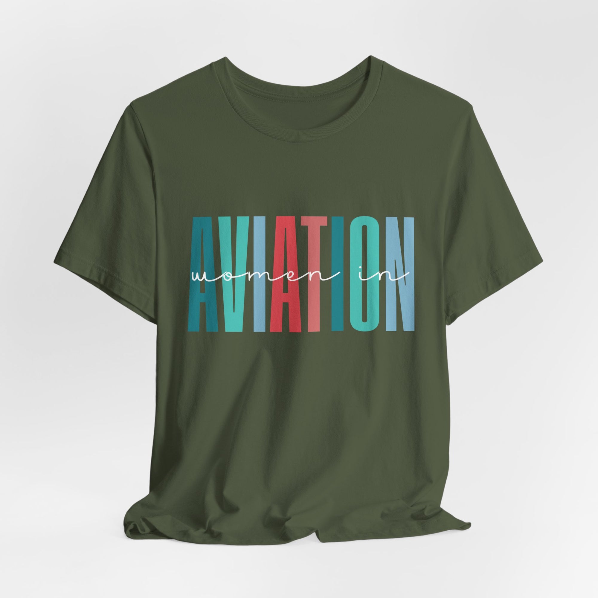 Woman In Aviation  Unisex Jersey Tee - Perfect for Aviation Enthusiasts