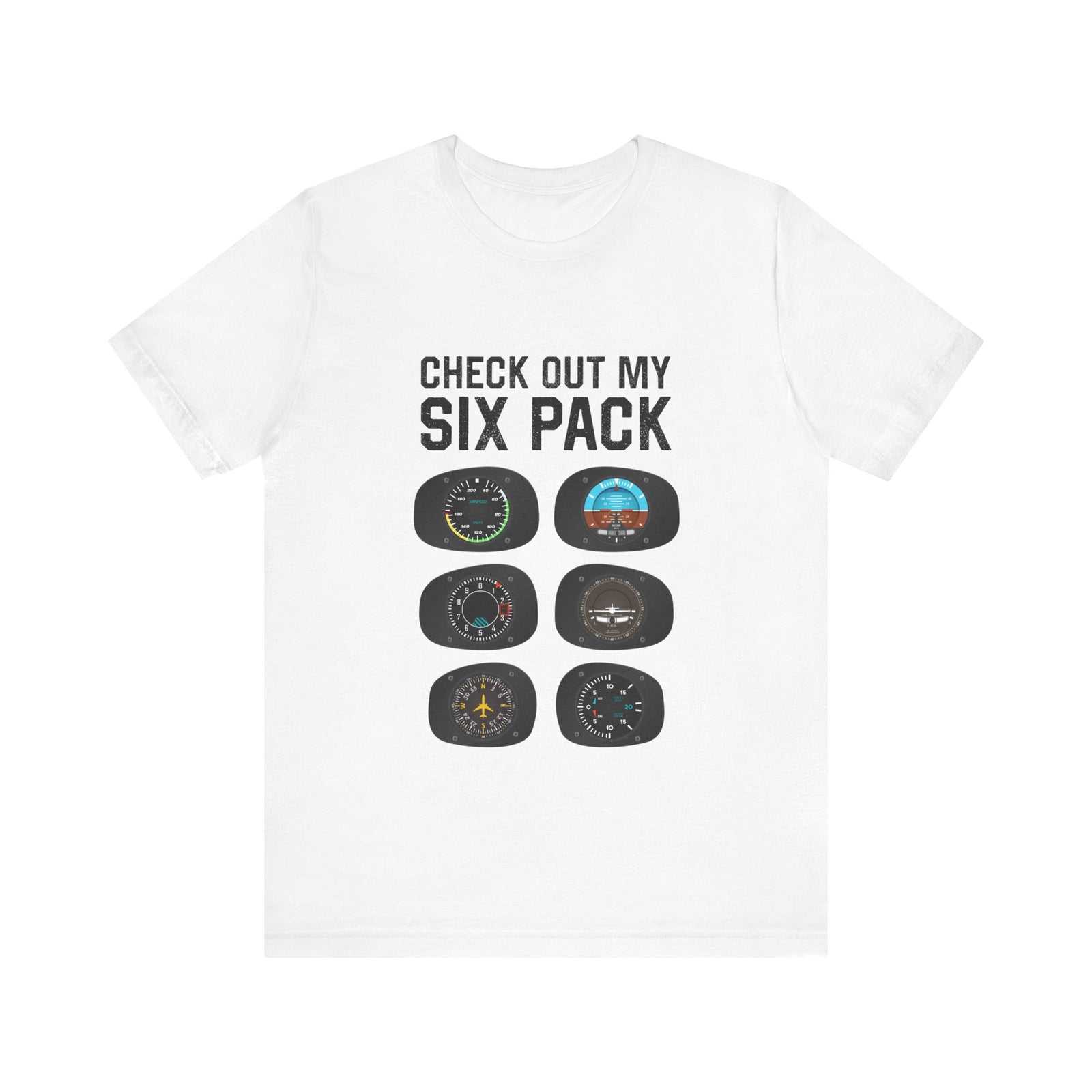 Check Out My Six Pack   - Unisex Jersey Tee