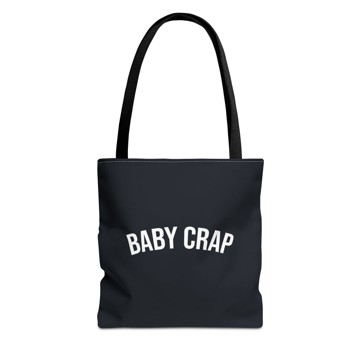 Baby Crap Tote Bag — Printed Green Travel Tote
