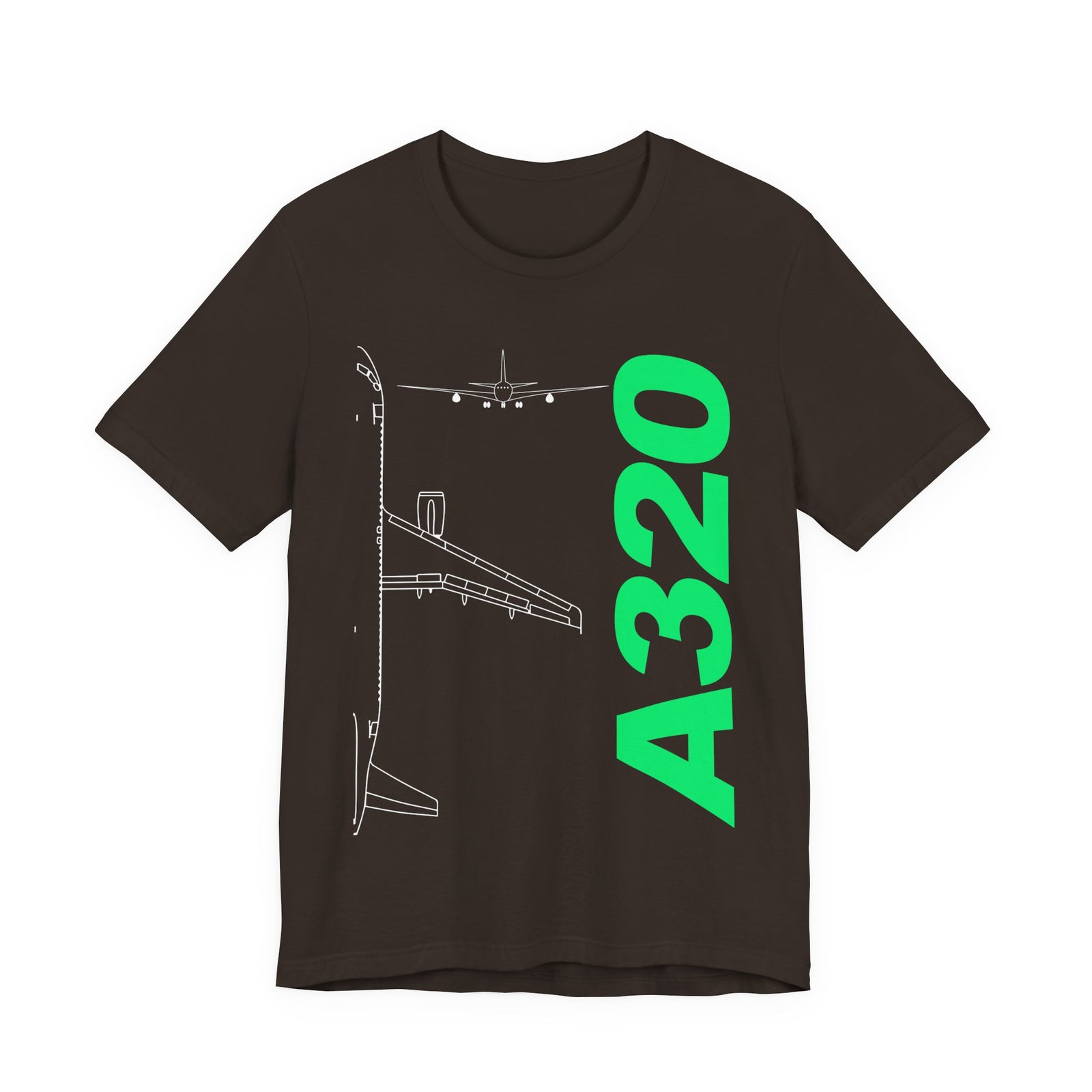 Airbus A320 Unisex Jersey Tee - Perfect for Aviation Enthusiasts