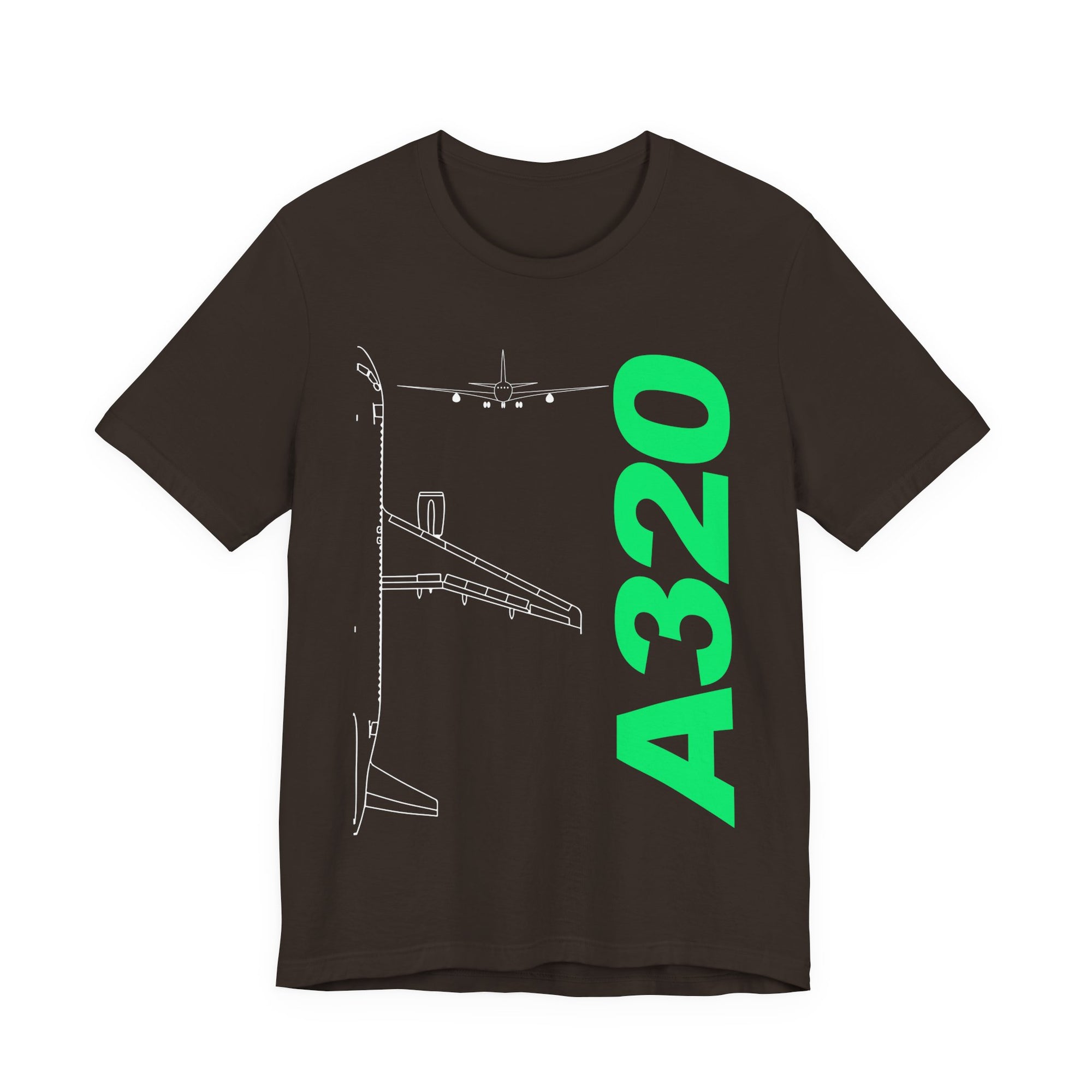 Airbus A320 Unisex Jersey Tee - Perfect for Aviation Enthusiasts