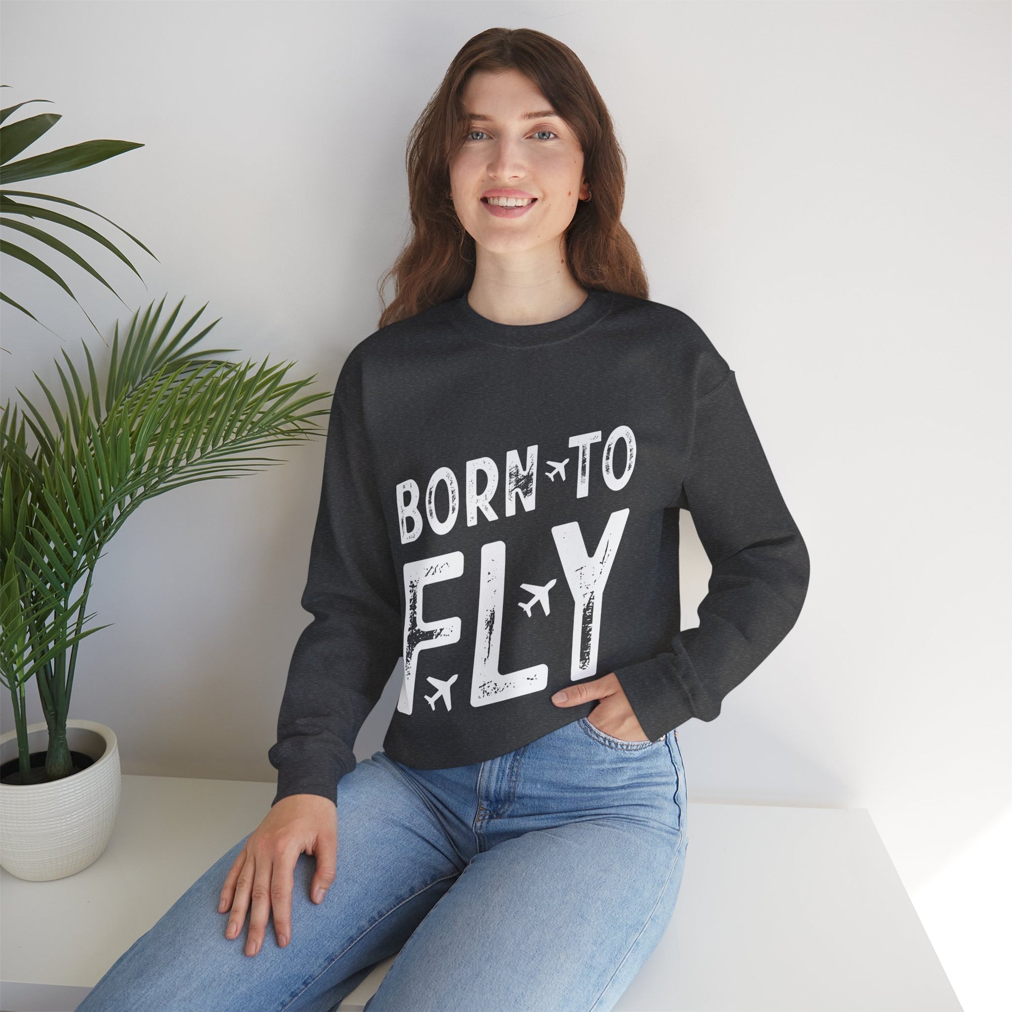 Born To Fly -  Crewneck Sweatshirt