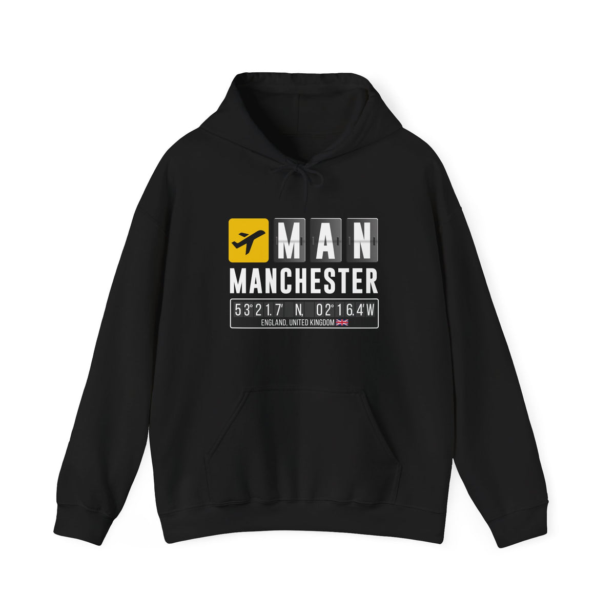 MAN Manchester Airport UK  - Pullover Hoodie