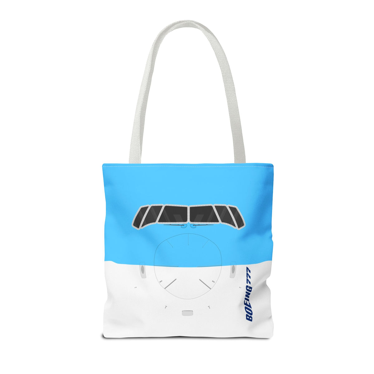 787 Tote Bag — Printed Green Travel Tote