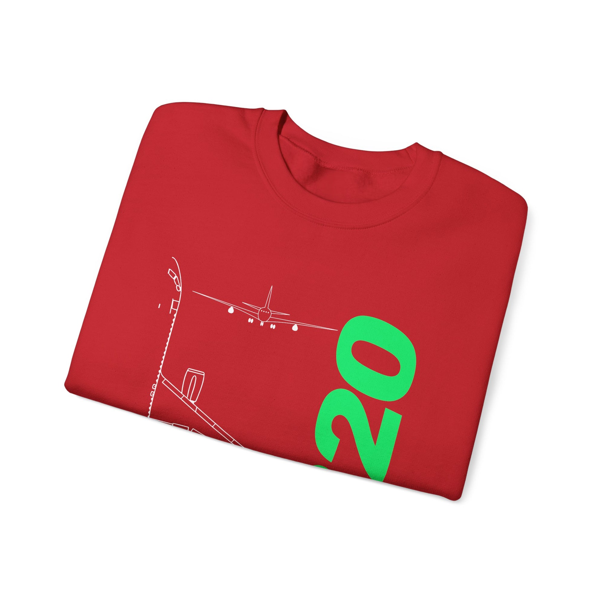 Airbus A320 Crewneck Sweatshirt - Travel Inspiring Cozy Apparel