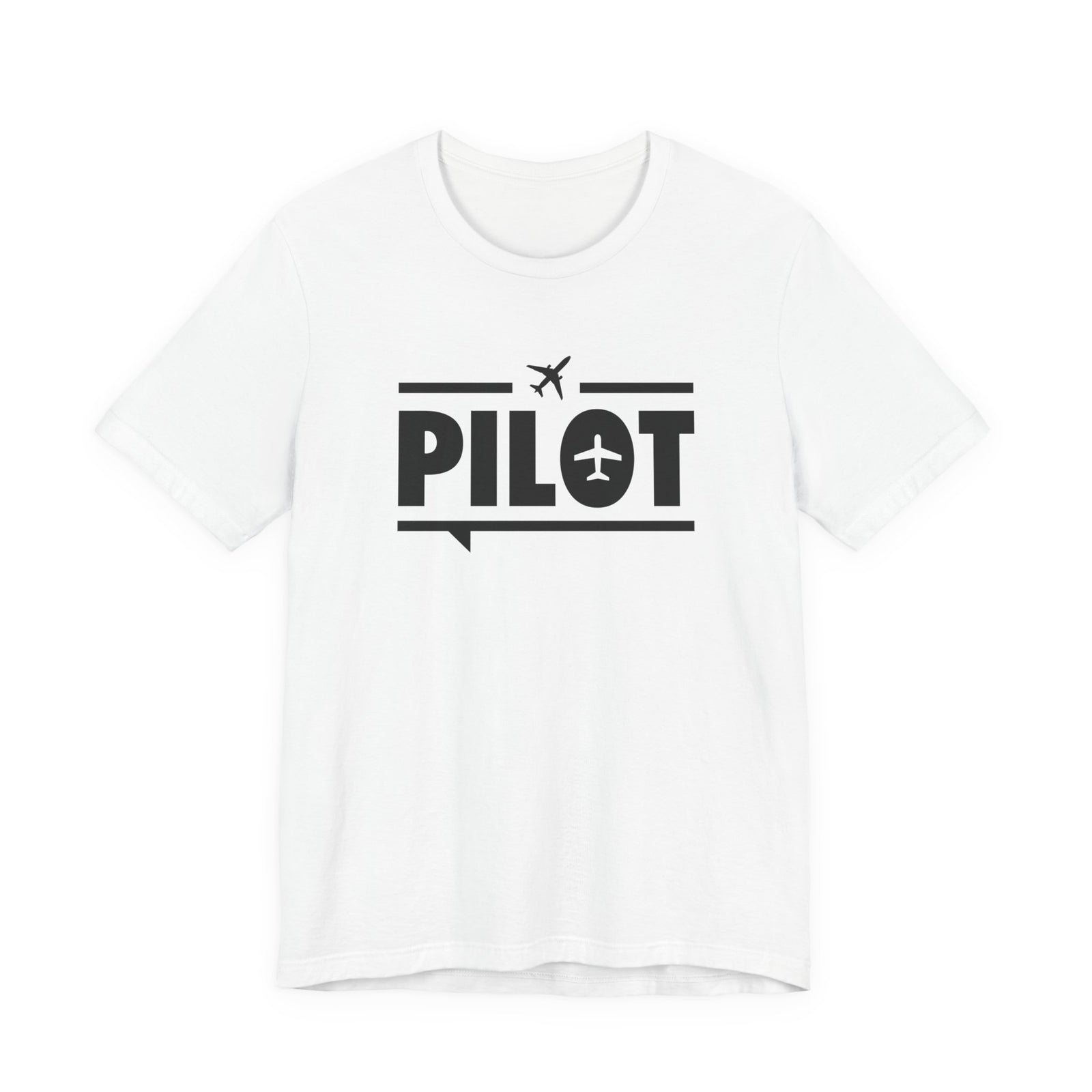 Pilot Unisex Jersey Tee - Perfect for Aviation Enthusiasts