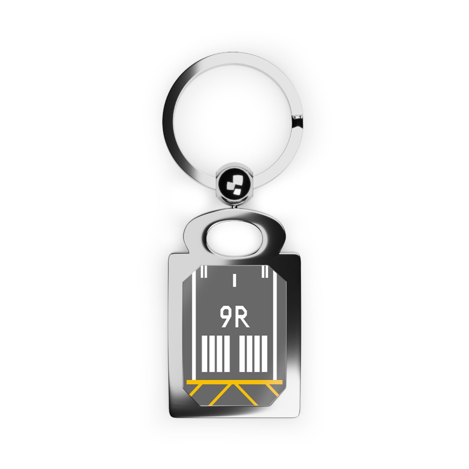 Runway - Rectangle Keyring