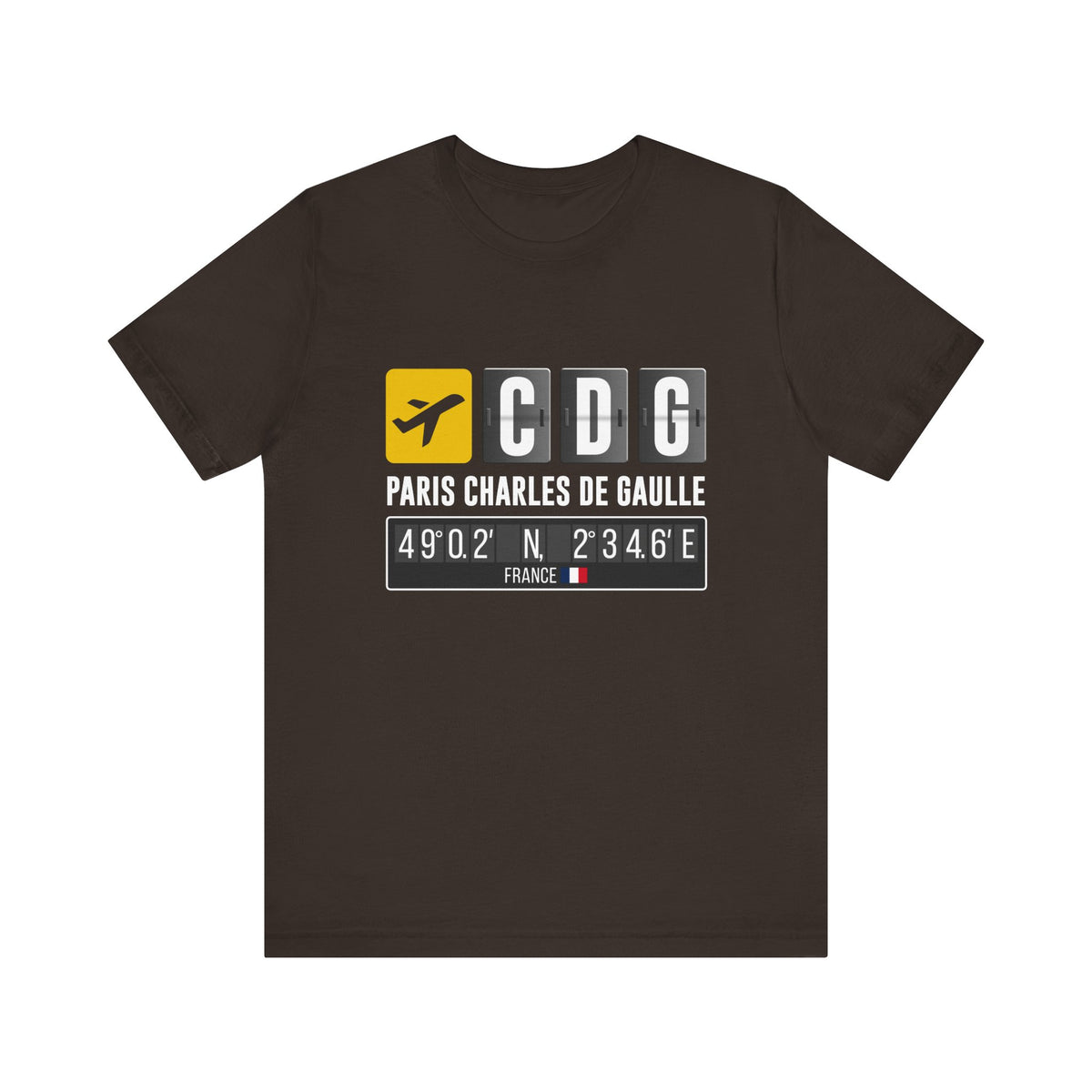 CDG Charles De Gaulle - Unisex Jersey Tee