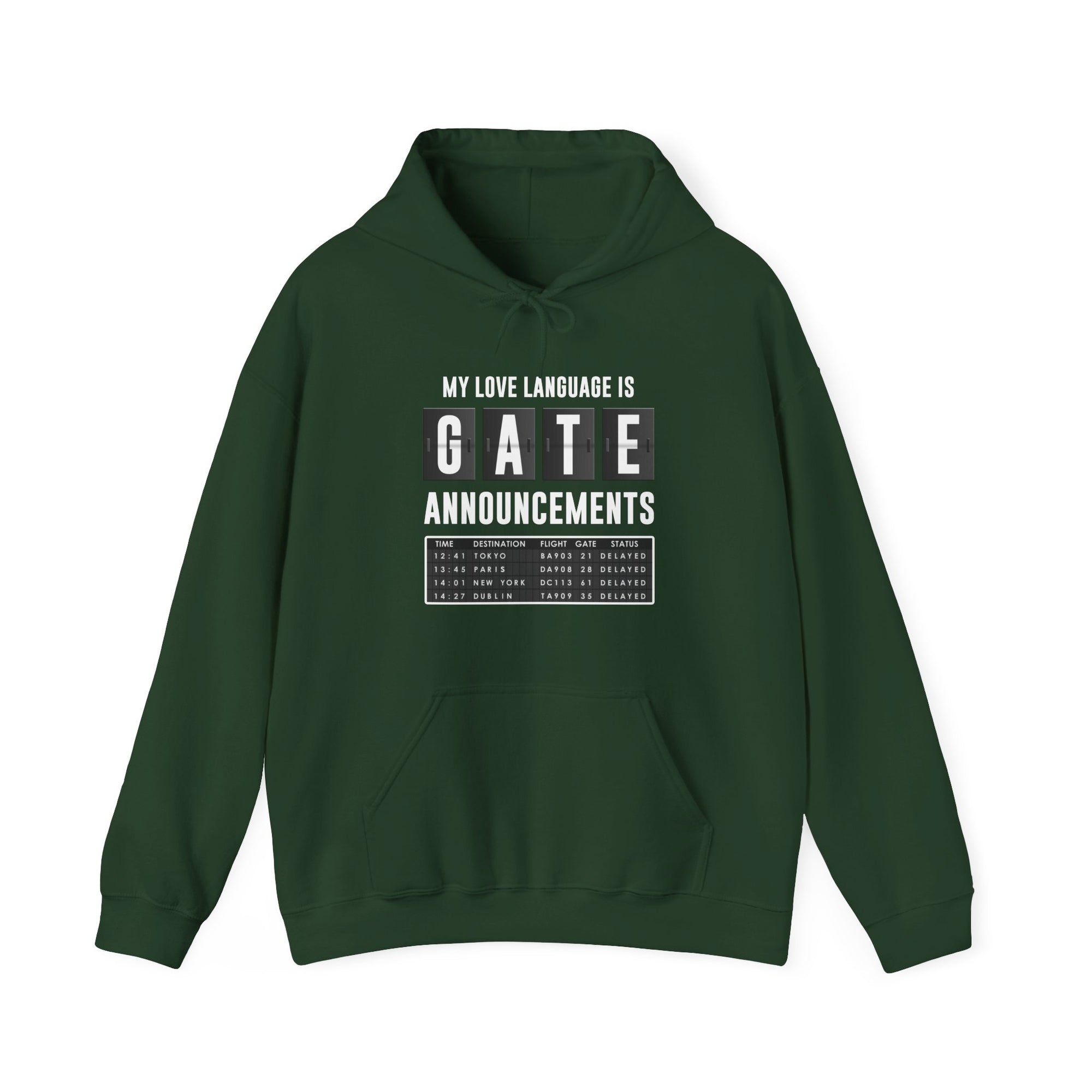 My Love Language Is Gate Announcement - Pullover Hoodie