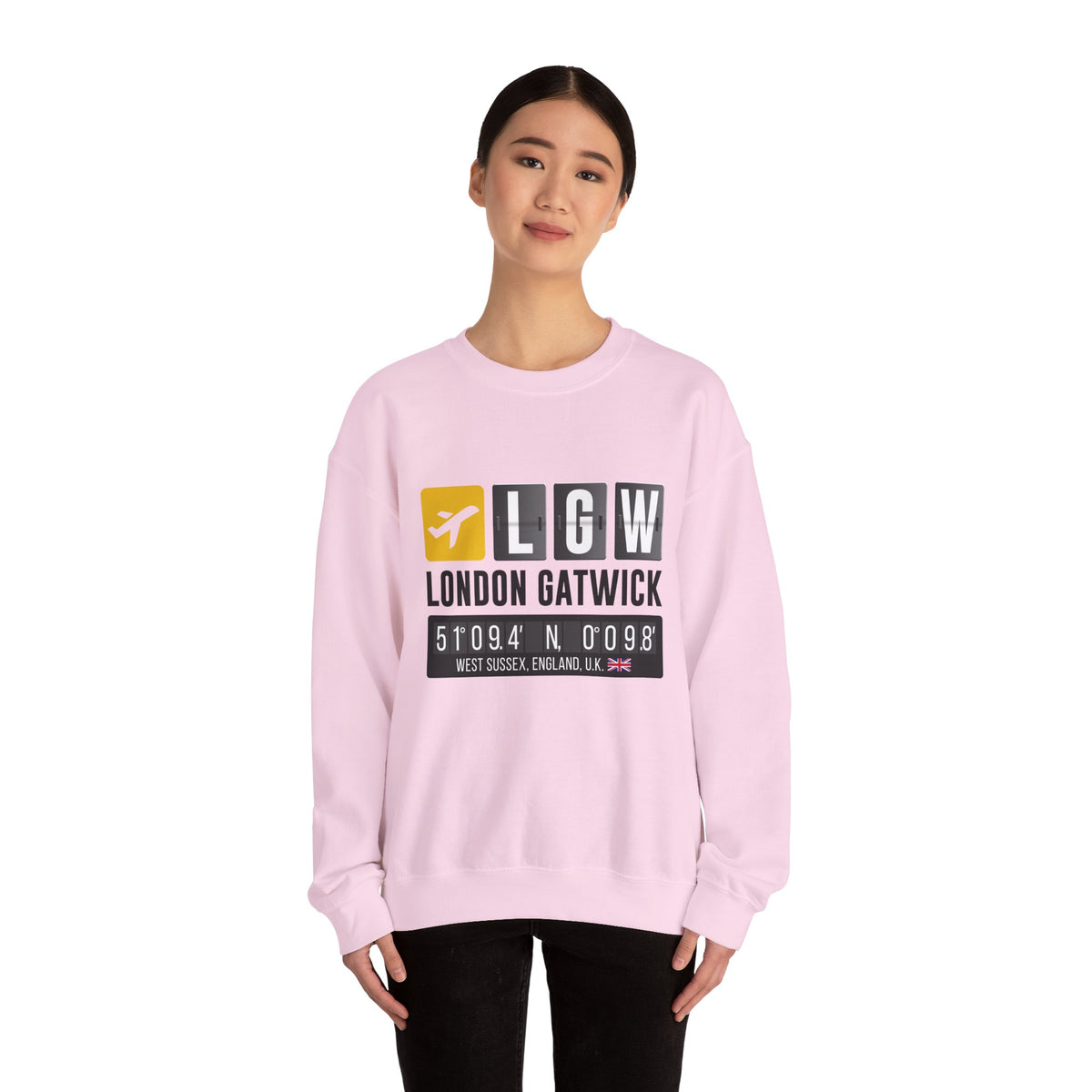 LGW London Gatwick    -  Crewneck Sweatshirt