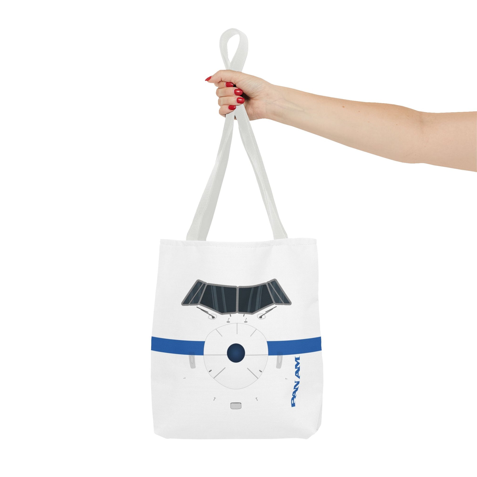 Pan Am Tote Bag — Printed Green Travel Tote