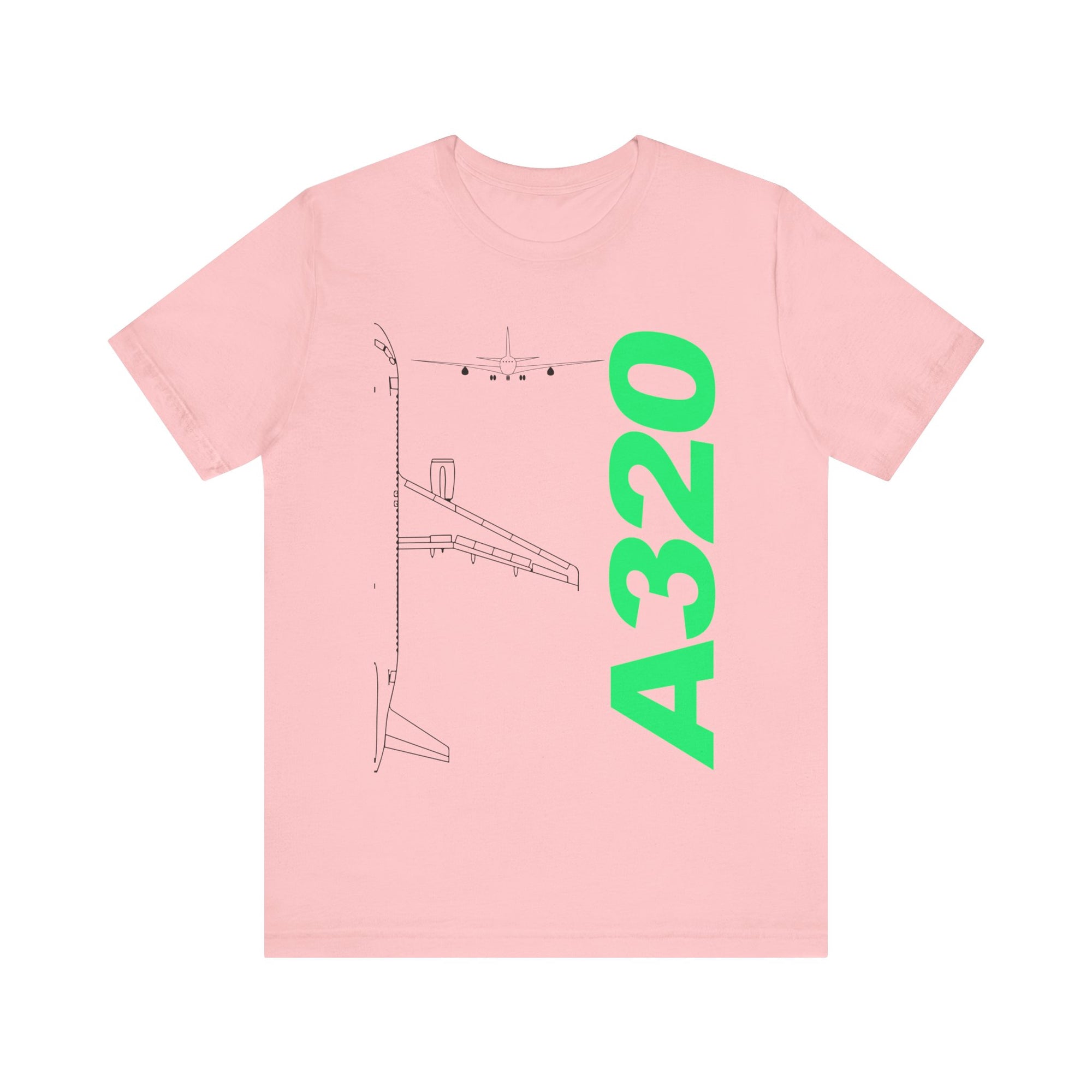 Airbus A320 Unisex Jersey Tee - Perfect for Aviation Enthusiasts