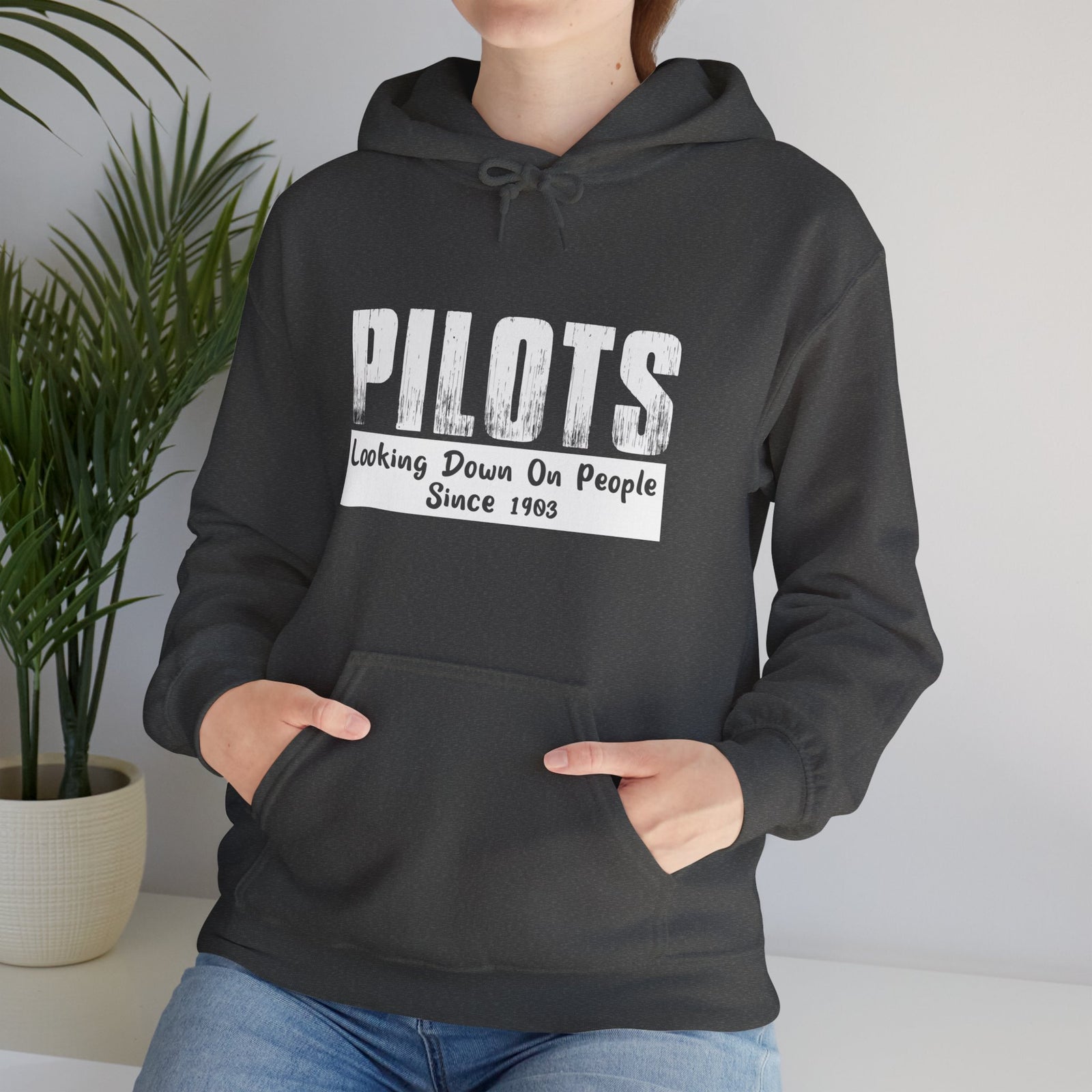 Pilots Looking Down On People Since 1903  - Pullover Hoodie