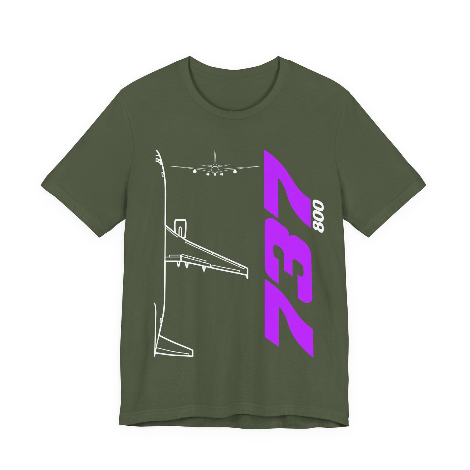 Boeing 737  Unisex Jersey Tee - Perfect for Aviation Enthusiasts