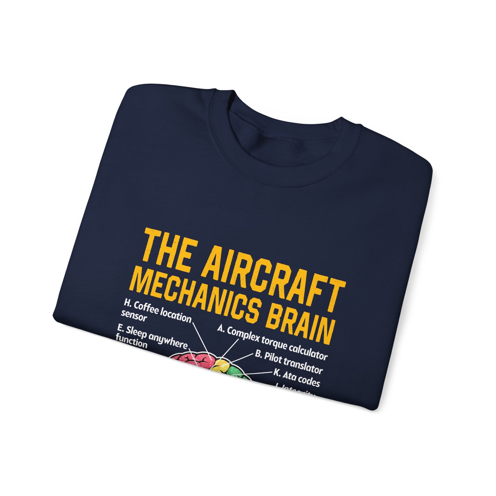 The Aircraft Mechanic’s Brain  -  Crewneck Sweatshirt