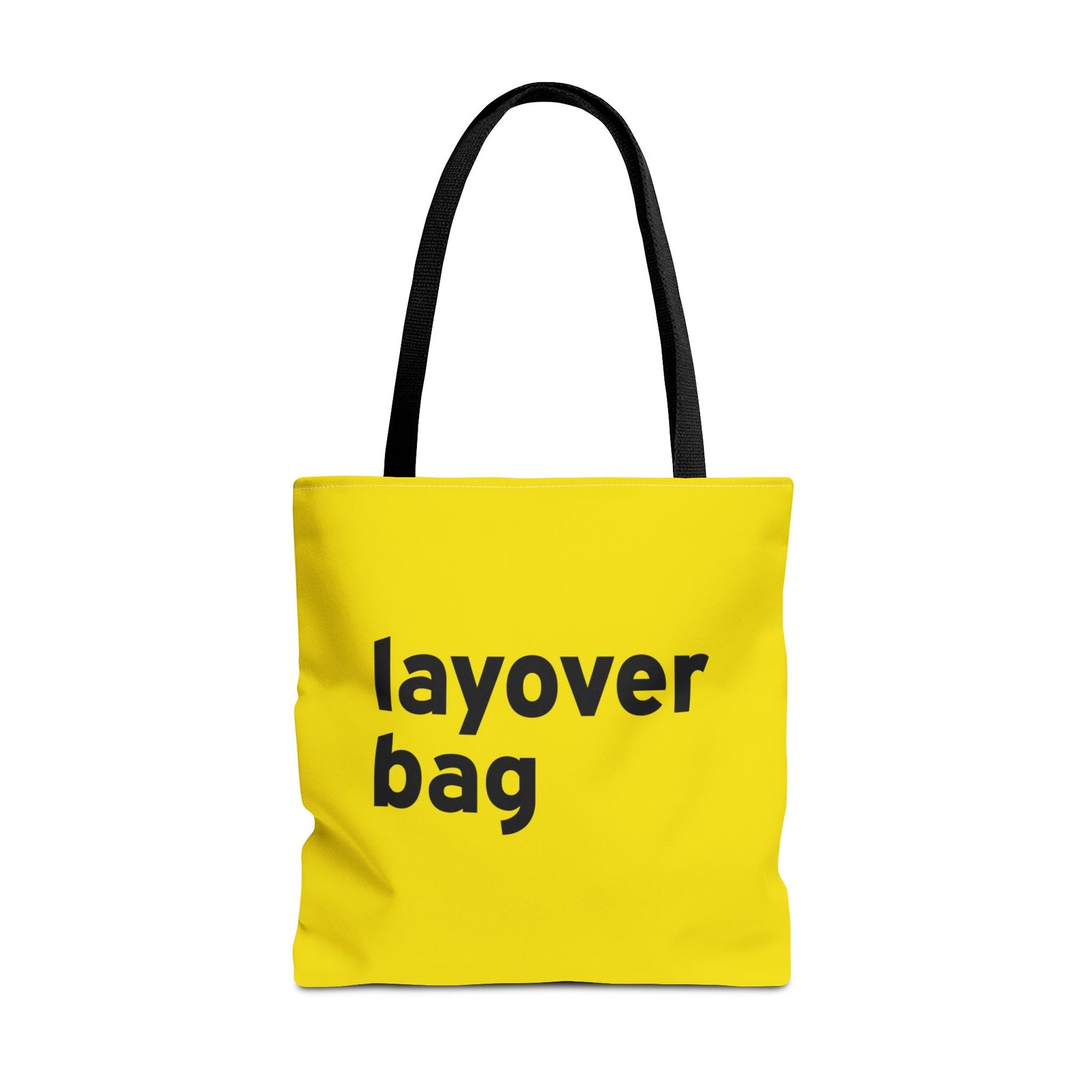 Layover Bag Tote Bag — Printed Green Travel Tote