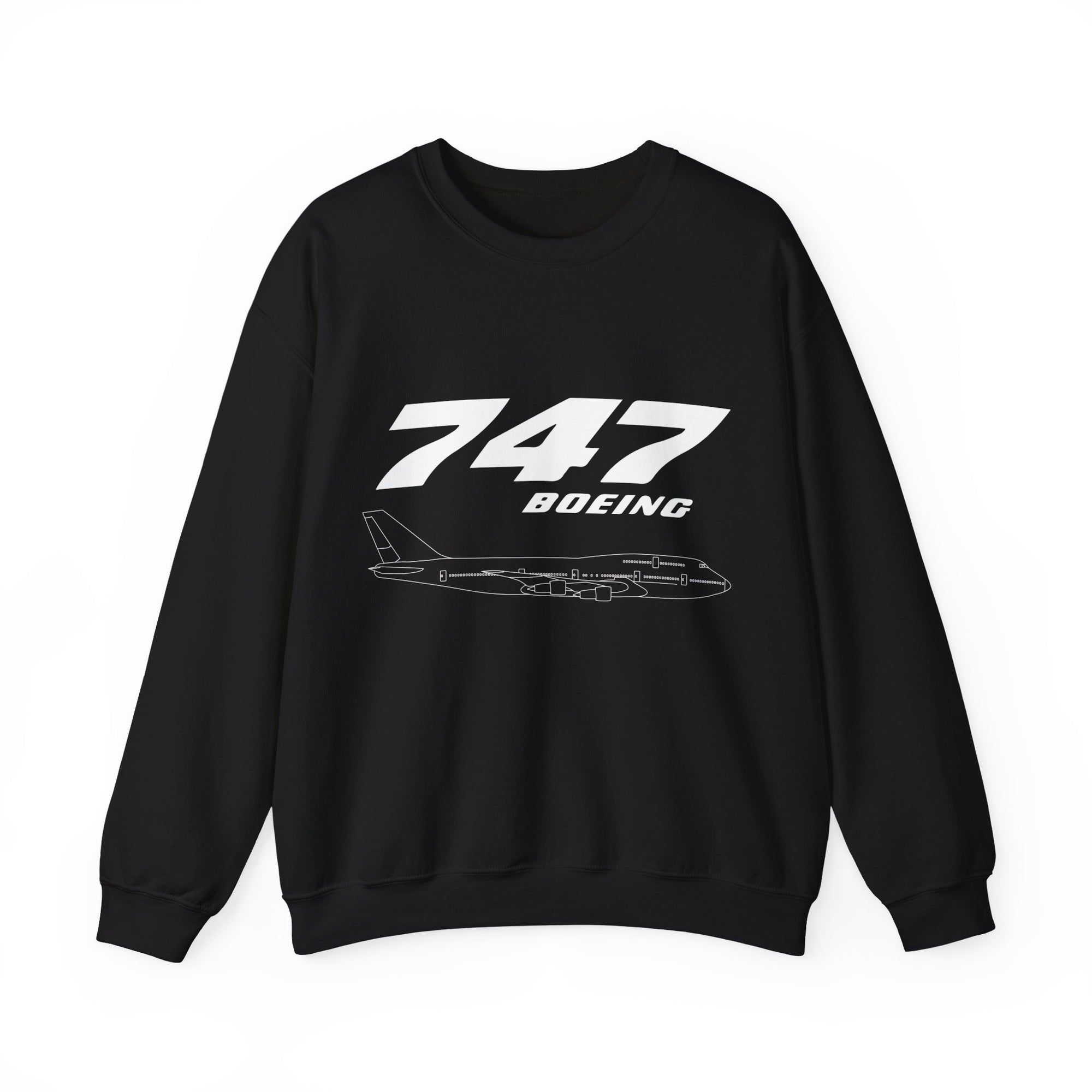 747 Crewneck Sweatshirt - Travel Inspiring Cozy Apparel
