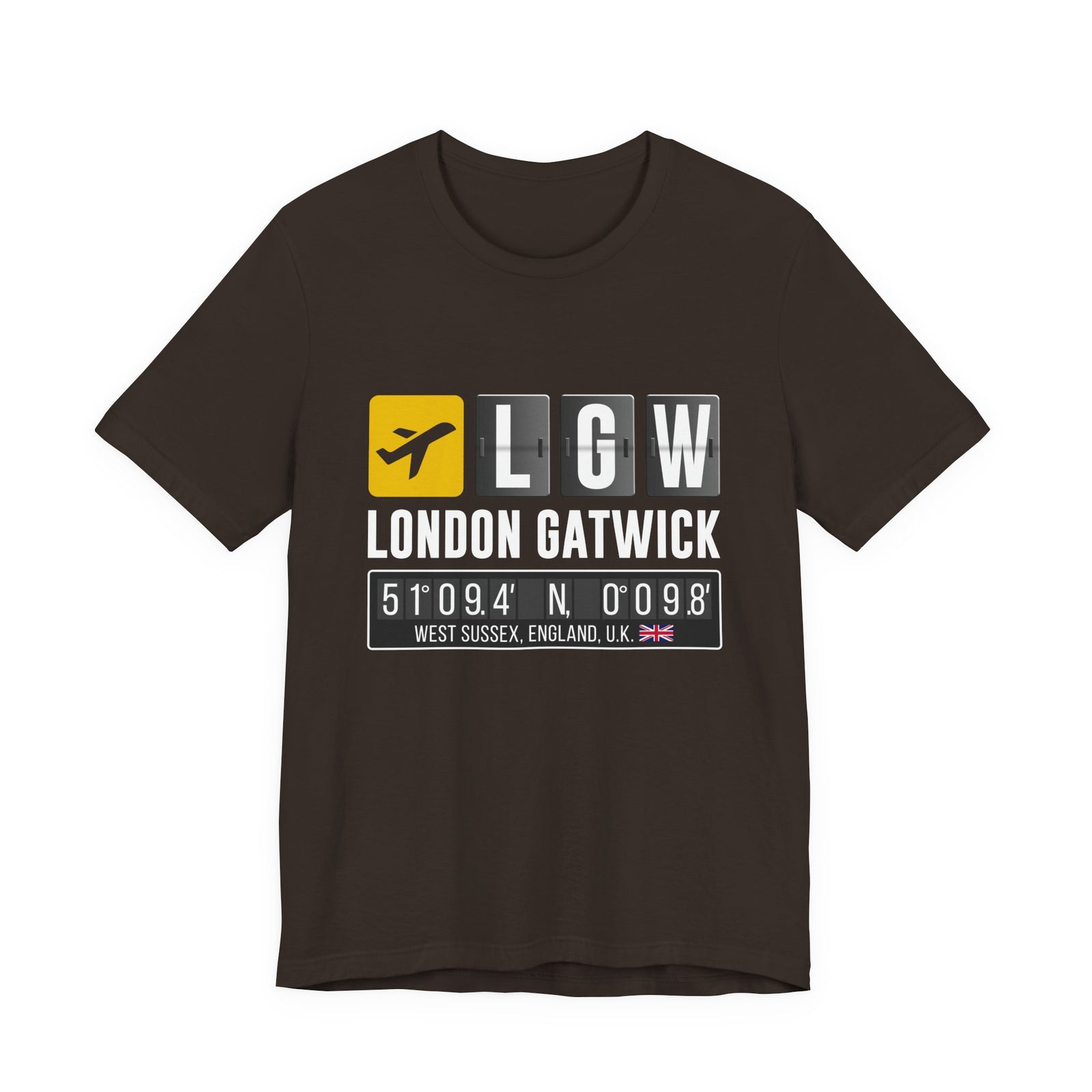 LGW London Gatwick - Unisex Jersey Tee