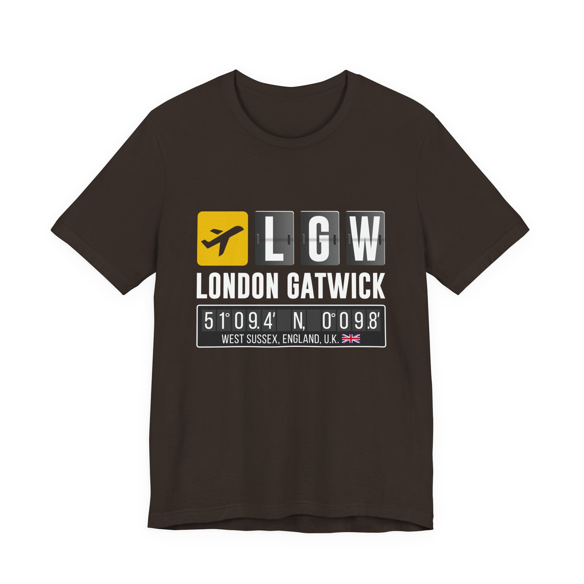 LGW London Gatwick - Unisex Jersey Tee