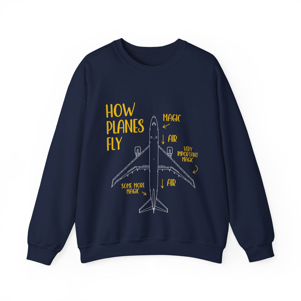 How Planes Fly?  -  Crewneck Sweatshirt