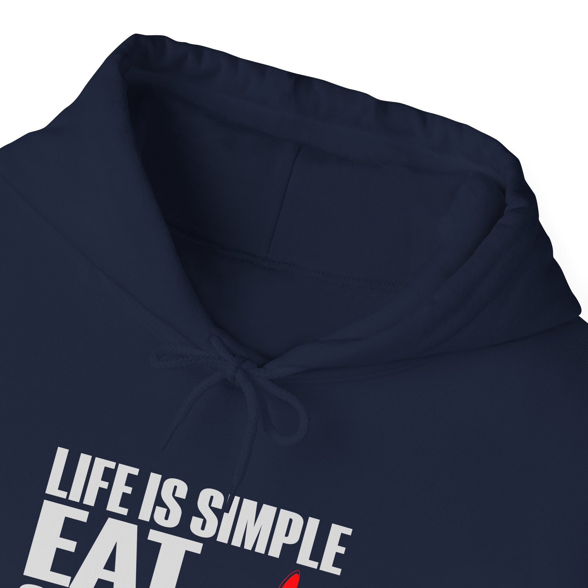 Life Is Simple Eat Sleep And Fly  - Pullover Hoodie